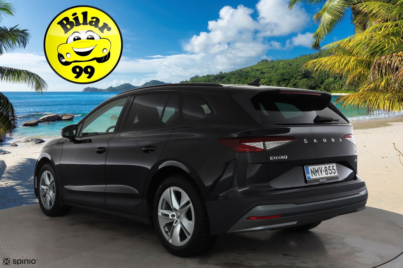 Skoda Enyaq 2023 60 iV * ILP / ACC / LED / P.kamera / Navi / Kaistavahti / Digimittaristo /  Keyless * - 1-om Suomi-auto / Akku kuntotarkastettu / Kahdet renkaat / Merkkihuollettu! - Osta nyt, maksa vasta ensi vuonna