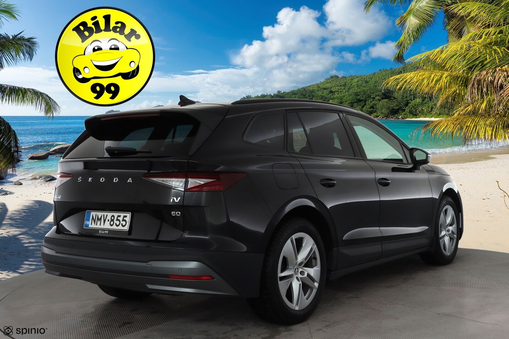 Skoda Enyaq 2023 60 iV * ILP / ACC / LED / P.kamera / Navi / Kaistavahti / Digimittaristo /  Keyless * - 1-om Suomi-auto / Akku kuntotarkastettu / Kahdet renkaat / Merkkihuollettu! - Osta nyt, maksa vasta ensi vuonna