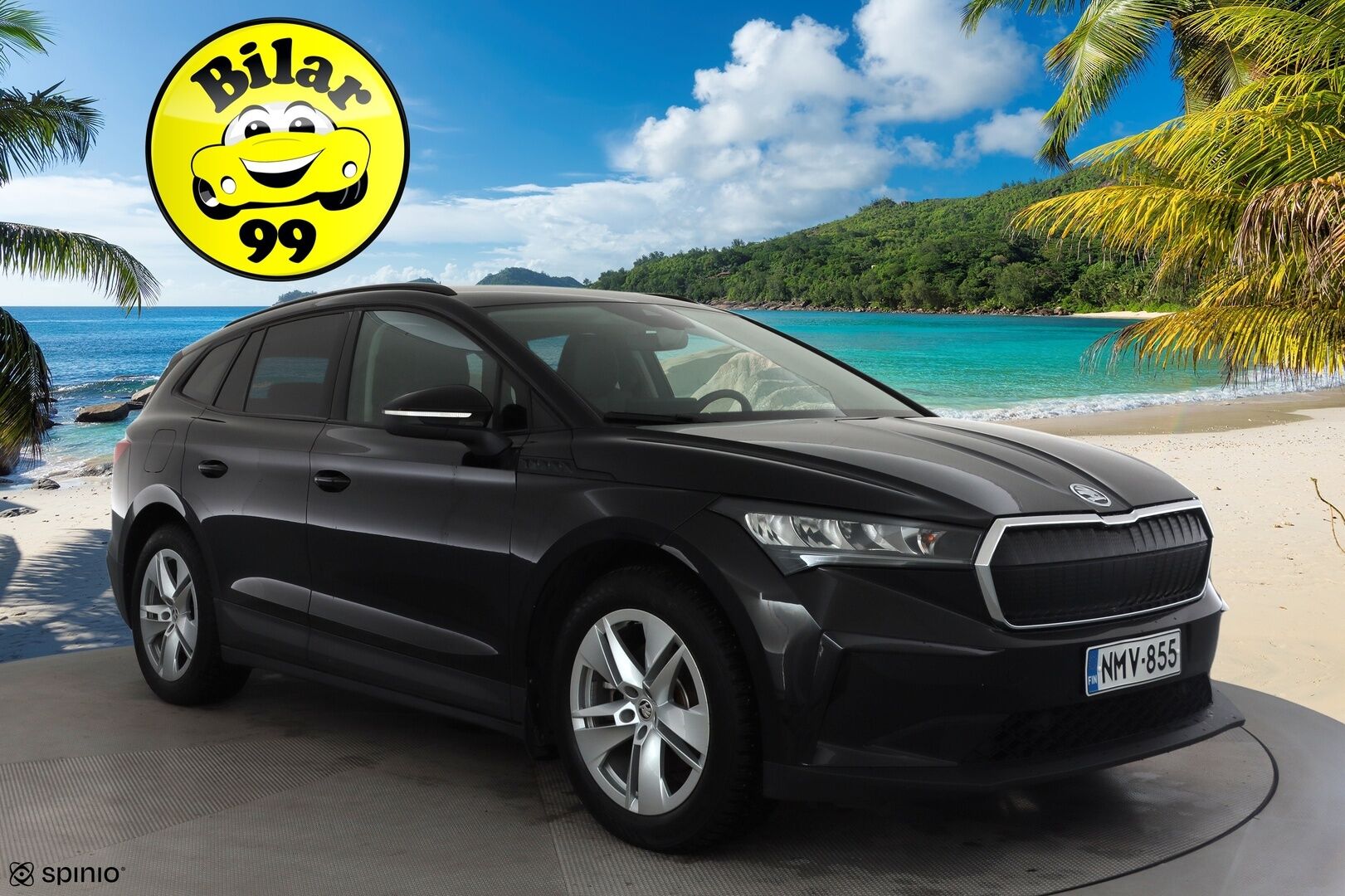 Skoda Enyaq 2023 60 iV * ILP / ACC / LED / P.kamera / Navi / Kaistavahti / Digimittaristo /  Keyless * - 1-om Suomi-auto / Akku kuntotarkastettu / Kahdet renkaat / Merkkihuollettu! - Osta nyt, maksa vasta ensi vuonna