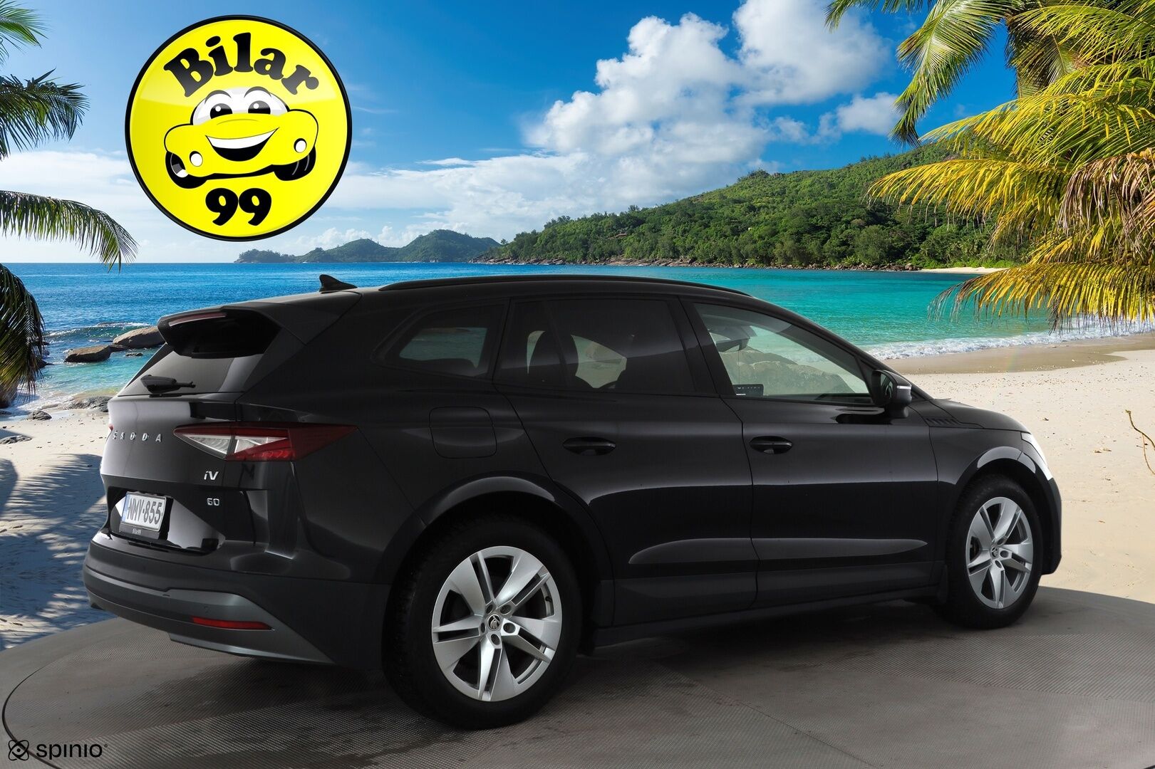 Skoda Enyaq 2023 60 iV * ILP / ACC / LED / P.kamera / Navi / Kaistavahti / Digimittaristo /  Keyless * - 1-om Suomi-auto / Akku kuntotarkastettu / Kahdet renkaat / Merkkihuollettu! - Osta nyt, maksa vasta ensi vuonna