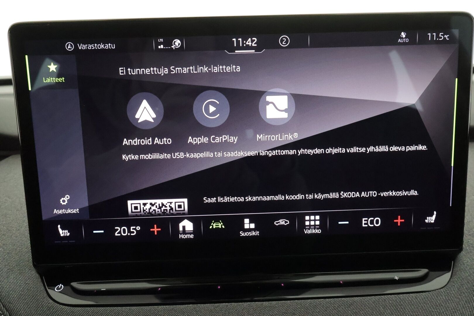 Skoda Enyaq 2023 60 iV * ILP / ACC / LED / P.kamera / Navi / Kaistavahti / Digimittaristo /  Keyless * - 1-om Suomi-auto / Akku kuntotarkastettu / Kahdet renkaat / Merkkihuollettu! - Osta nyt, maksa vasta ensi vuonna