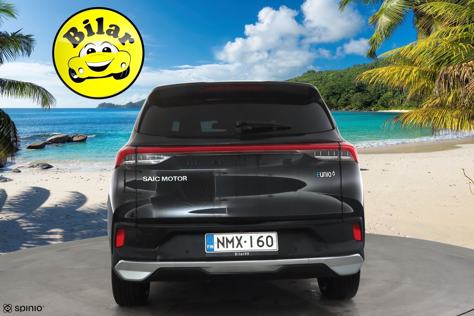 Maxus Euniq 6 2023 Grand Suv - | Panorama | ACC | 360 | Sähköpenkit | Full-LED | Nahkaverhoilu | Katveavustin | Kaistavahti | Keyless | Digimittaristo | Suomi-auto | 2x Latauskaapelit |