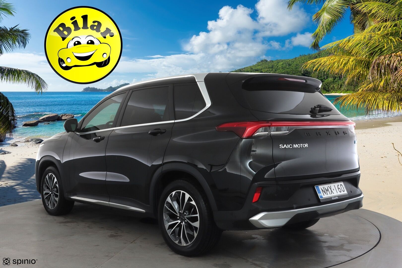 Maxus Euniq 6 2023 Grand Suv - | Panorama | ACC | 360 | Sähköpenkit | Full-LED | Nahkaverhoilu | Katveavustin | Kaistavahti | Keyless | Digimittaristo | Suomi-auto | 2x Latauskaapelit |