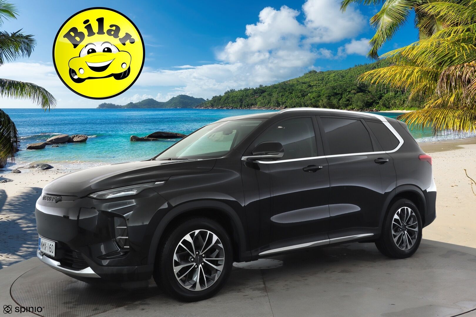 Maxus Euniq 6 2023 Grand Suv - | Panorama | ACC | 360 | Sähköpenkit | Full-LED | Nahkaverhoilu | Katveavustin | Kaistavahti | Keyless | Digimittaristo | Suomi-auto | 2x Latauskaapelit |