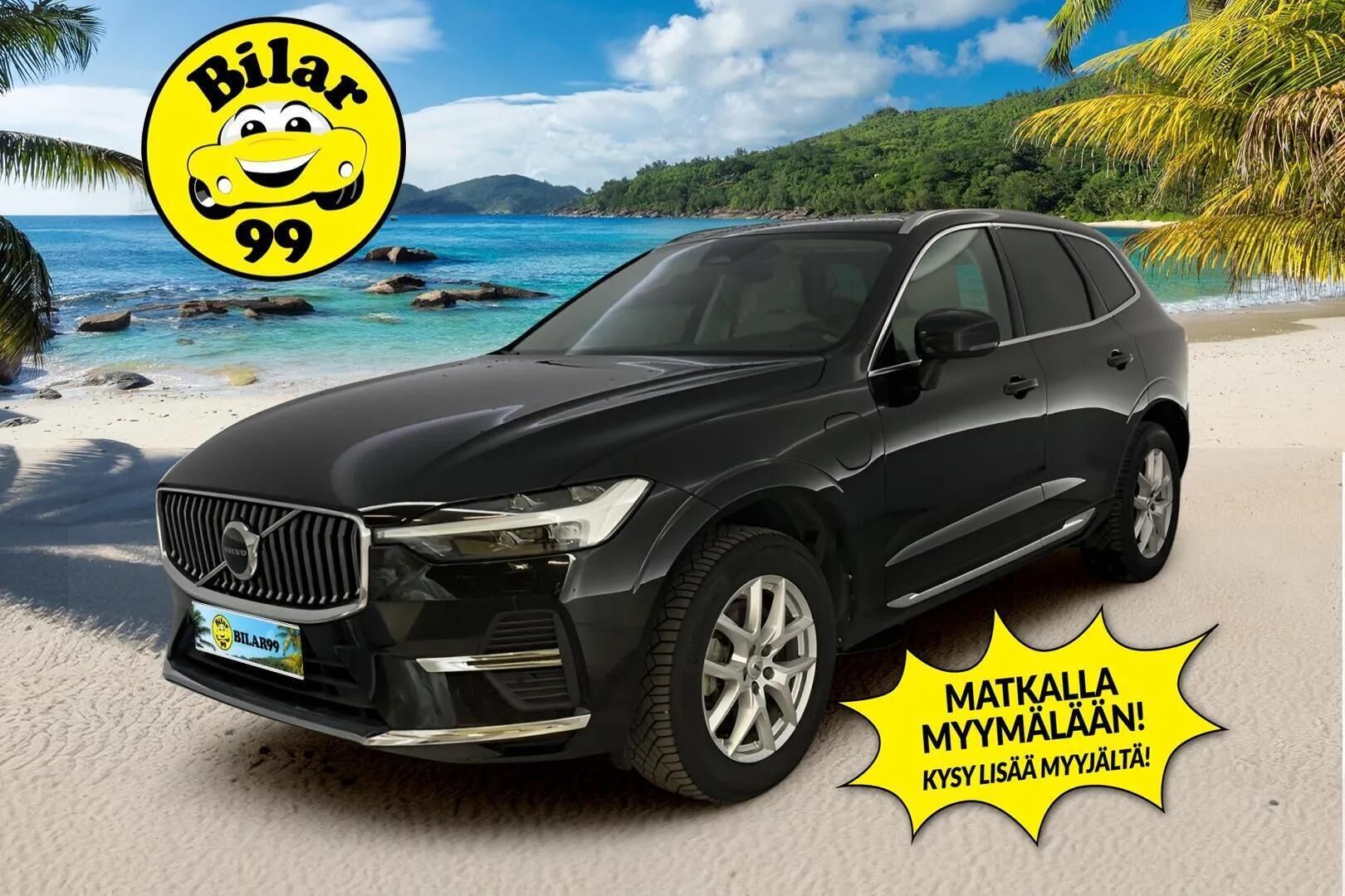 Volvo XC60 2023 T6 AWD Long Range Plus Bright aut ** Panorama / Muistinahat / Webasto / Adapt.vakkari ** - 1.om Suomi-auto / Merkkihuollot / Vetokoukku - HULLUT AVAJAISHULINAT KORKOTARJOUS 3,29 %