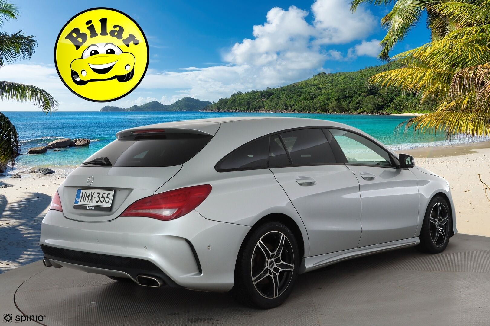 Mercedes-Benz CLA 2016 200 A Shooting Brake Business AMG - | Vakkari | ILS-Xenon | Sporttipenkit | P.kamera ja tutkat | Nahka-alcantara | Dynamic Select | Bluetooth | Penkinlämmittimet | - KORKO VAIN 3,99 %