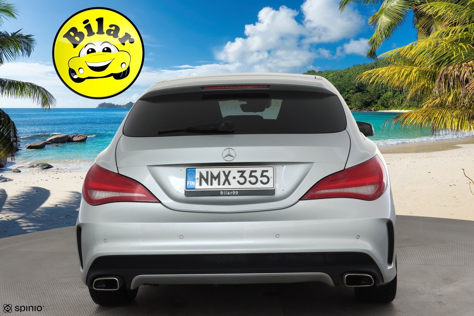 Mercedes-Benz CLA 2016 200 A Shooting Brake Business AMG - | Vakkari | ILS-Xenon | Sporttipenkit | P.kamera ja tutkat | Nahka-alcantara | Dynamic Select | Bluetooth | Penkinlämmittimet | 