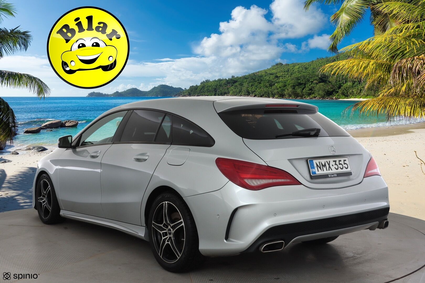 Mercedes-Benz CLA 2016 200 A Shooting Brake Business AMG - | Vakkari | ILS-Xenon | Sporttipenkit | P.kamera ja tutkat | Nahka-alcantara | Dynamic Select | Bluetooth | Penkinlämmittimet | 