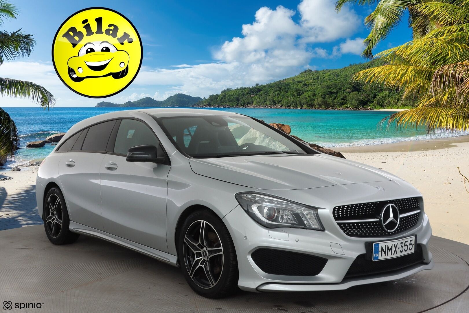 Mercedes-Benz CLA 2016 200 A Shooting Brake Business AMG - | Vakkari | ILS-Xenon | Sporttipenkit | P.kamera ja tutkat | Nahka-alcantara | Dynamic Select | Bluetooth | Penkinlämmittimet | 