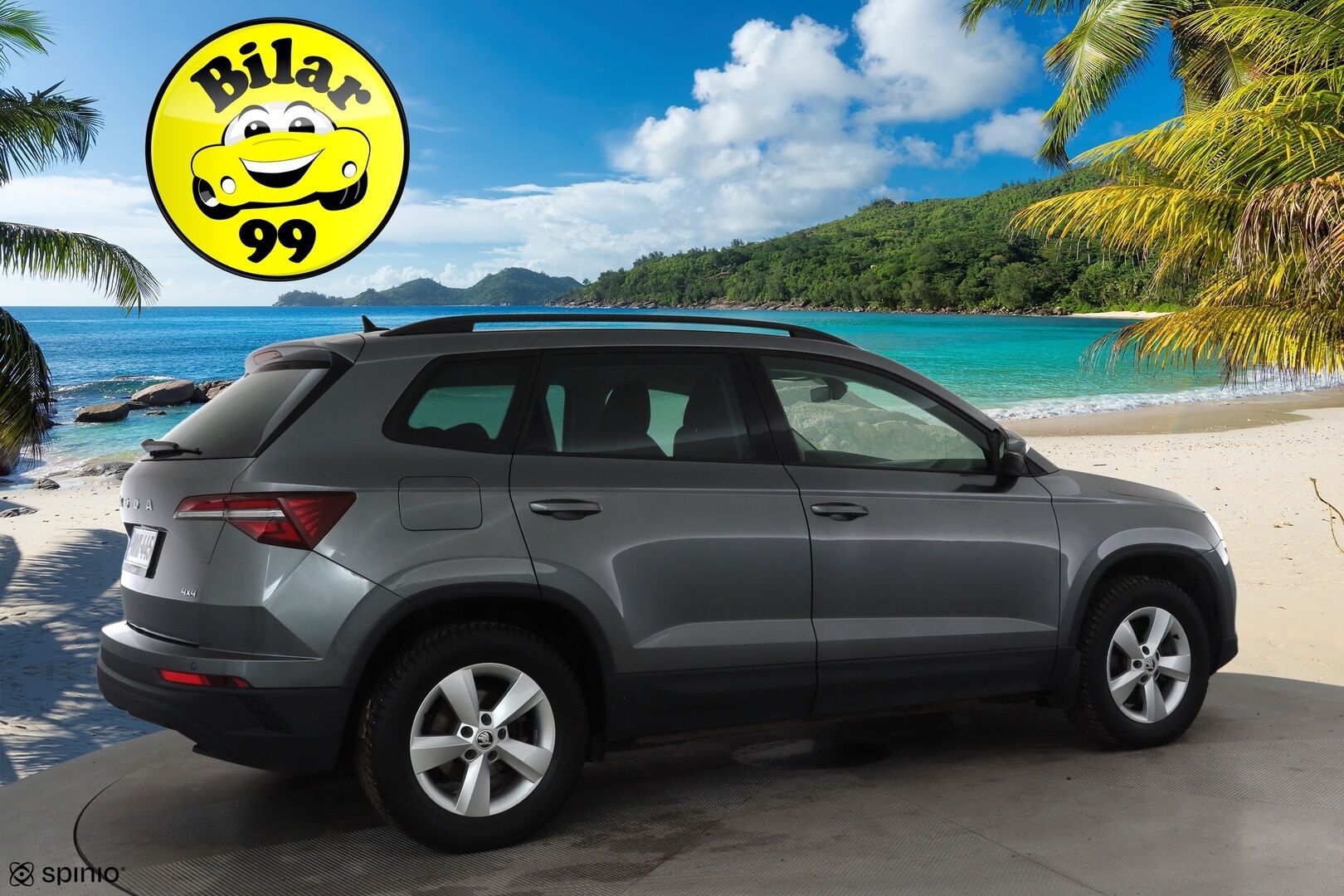 Skoda Karoq 2023 2.0 TDI 150 4x4 Ambition DSG Autom. * Vakkari / Koukku / LED / P.tutka / Webasto / KeylessGo * - Suomi-auto / Kahdet renkaat aluvanteilla - HULLU BLACKWEEK KORKOTARJOUS 2,49%