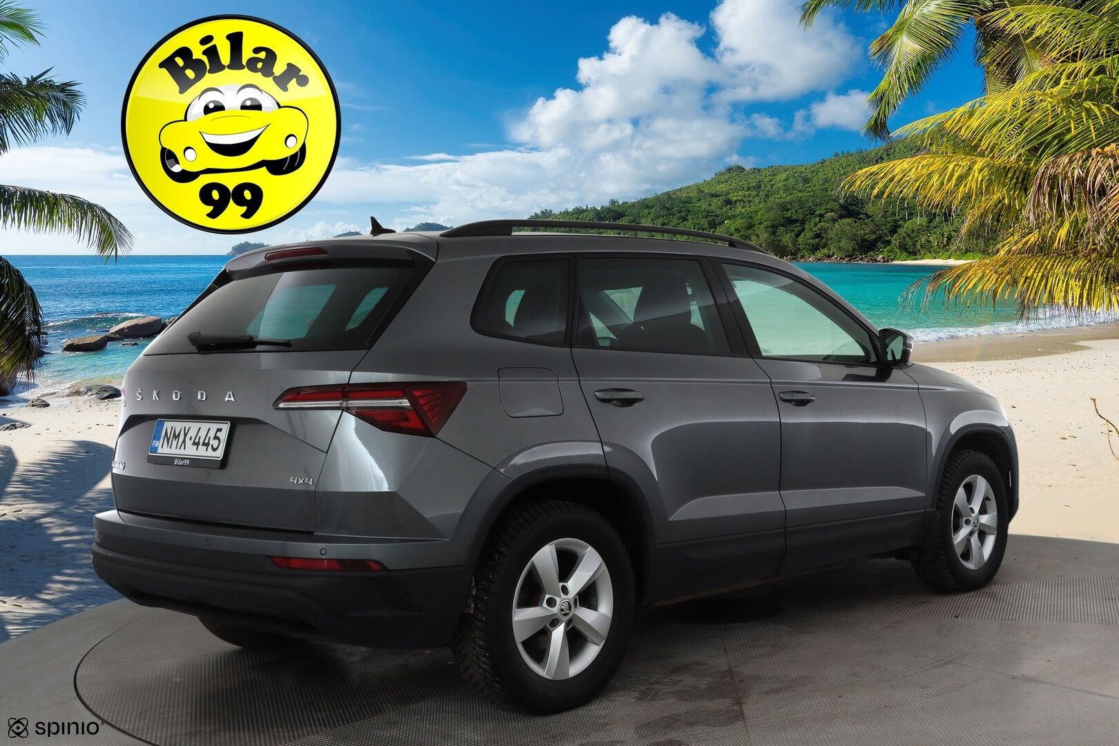 Skoda Karoq 2023 2.0 TDI 150 4x4 Ambition DSG Autom. * Vakkari / Koukku / LED / P.tutka / Webasto / KeylessGo * - Suomi-auto / Kahdet renkaat aluvanteilla - HULLU BLACKWEEK KORKOTARJOUS 2,49%