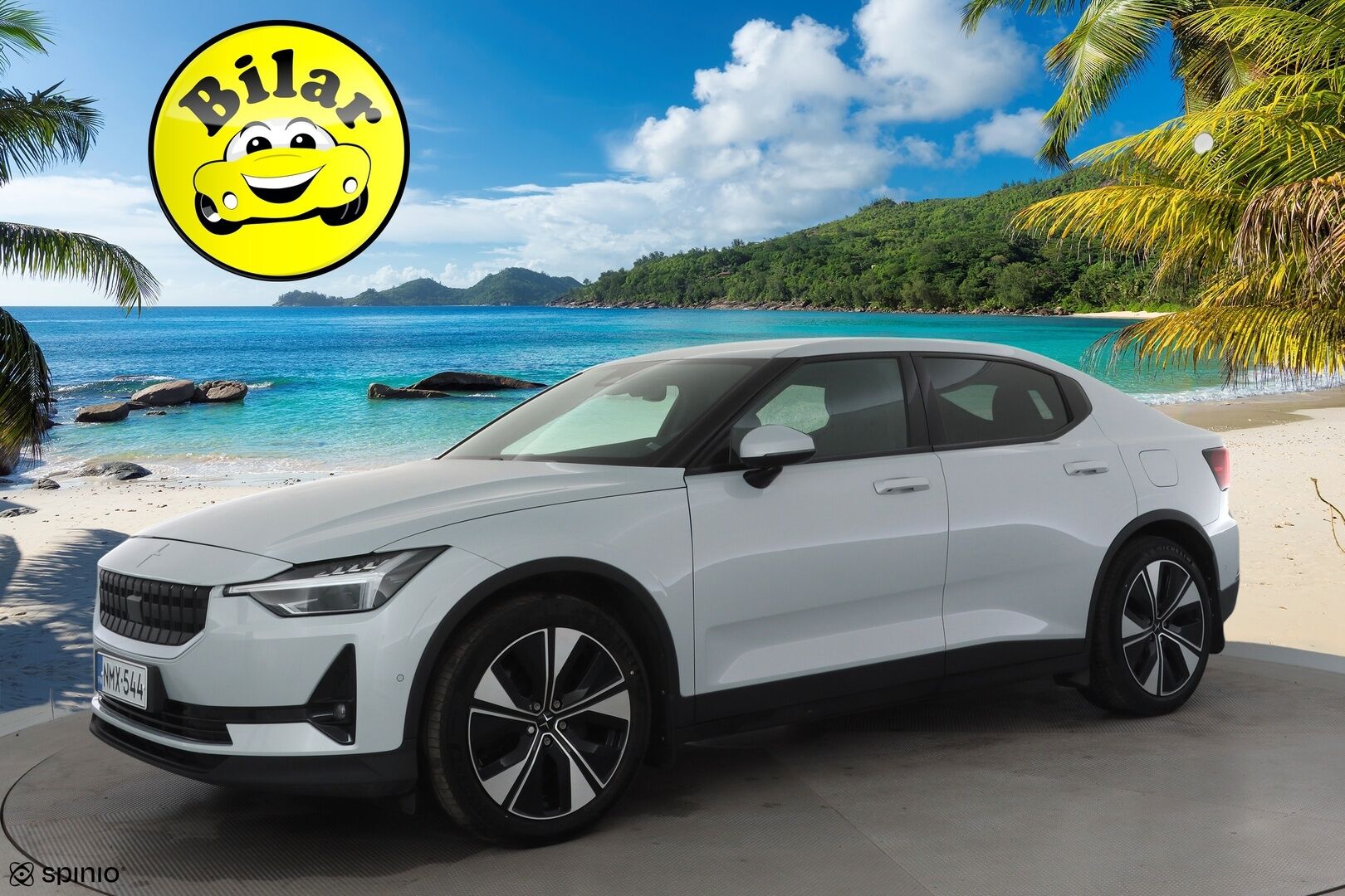 Polestar 2 2023 Standard Range Single Motor, 170kW, 69kWh - | ACC | Koukku | 360° | Pilot Assist | BLIS | Muistipenkki | LED | Apple & Android | CTA | 1-om suomiauto | 2x polestar alut | Merkkihuollot |