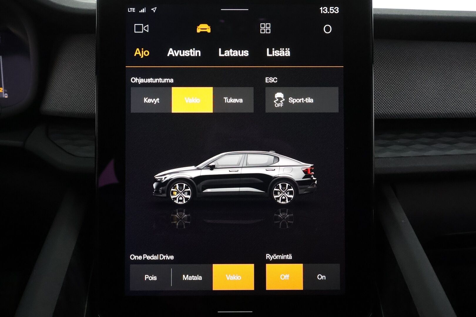 Polestar 2 2023 Standard Range Single Motor, 170kW, 69kWh - | ACC | Koukku | 360° | Pilot Assist | BLIS | Muistipenkki | LED | Apple & Android | CTA | 1-om suomiauto | 2x polestar alut | Merkkihuollot |