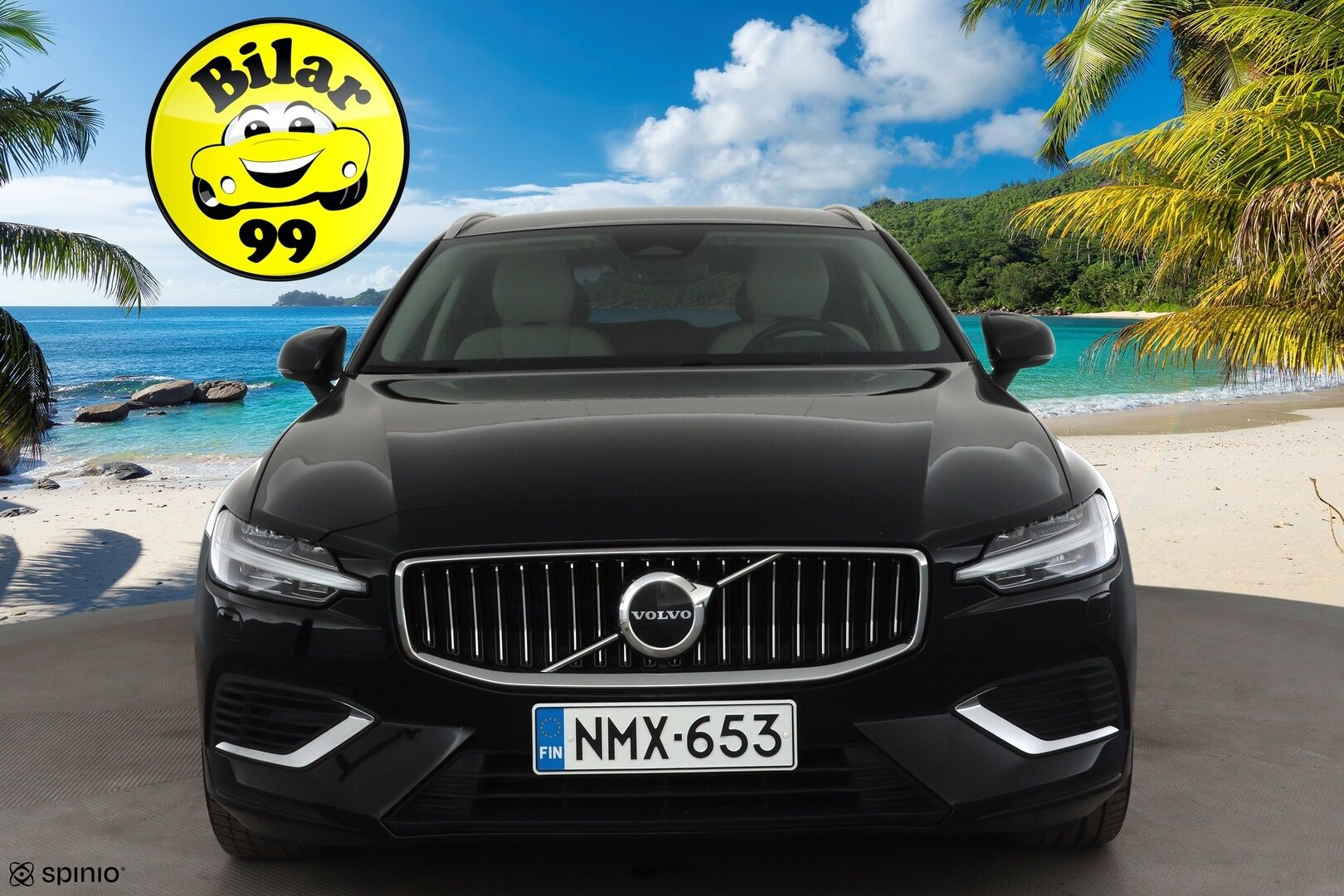 Volvo V60 2023 T6 AWD Long Range Plus Bright aut * ACC / Koukku / Full-LED / P.Kamera / Sportnahat Muistilla / Navi / Kaistavahti * - 1-om Suomi-auto / Akku kuntotarkastettu / 2x Latauskaapelit / Kahdet renkaat aluvanteilla / Merkkihuollot