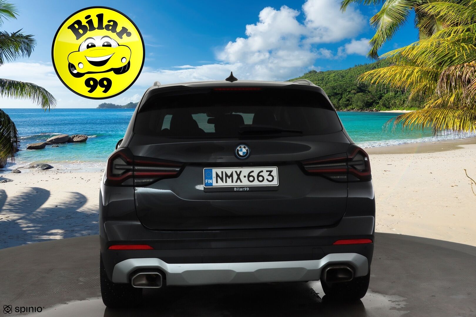 BMW X3 2023 G01 xDrive 30e A Charged Edition * HiFi / Sportnahat / LED / P.Kamera / Koukku / ACC / Navi * - 1-om Suomi-auto / Akku kuntotarkastettu SoH  94% / 2x Latauskaapelit / Kahdet renkaat aluvanteilla / Merkkihuollot