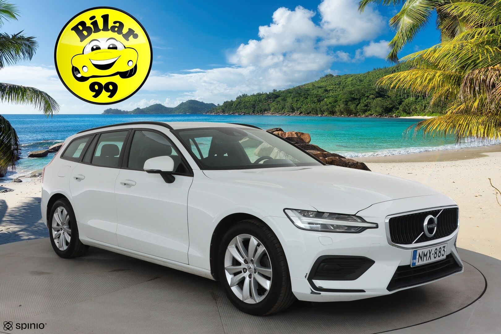 Volvo V60 2019 D3 momentum **Webasto / Adapt.Vakkari / LED-valot / P.Tutkat / Kaistavahti** - Kahdet Renkaat / Merkkihuollettu!