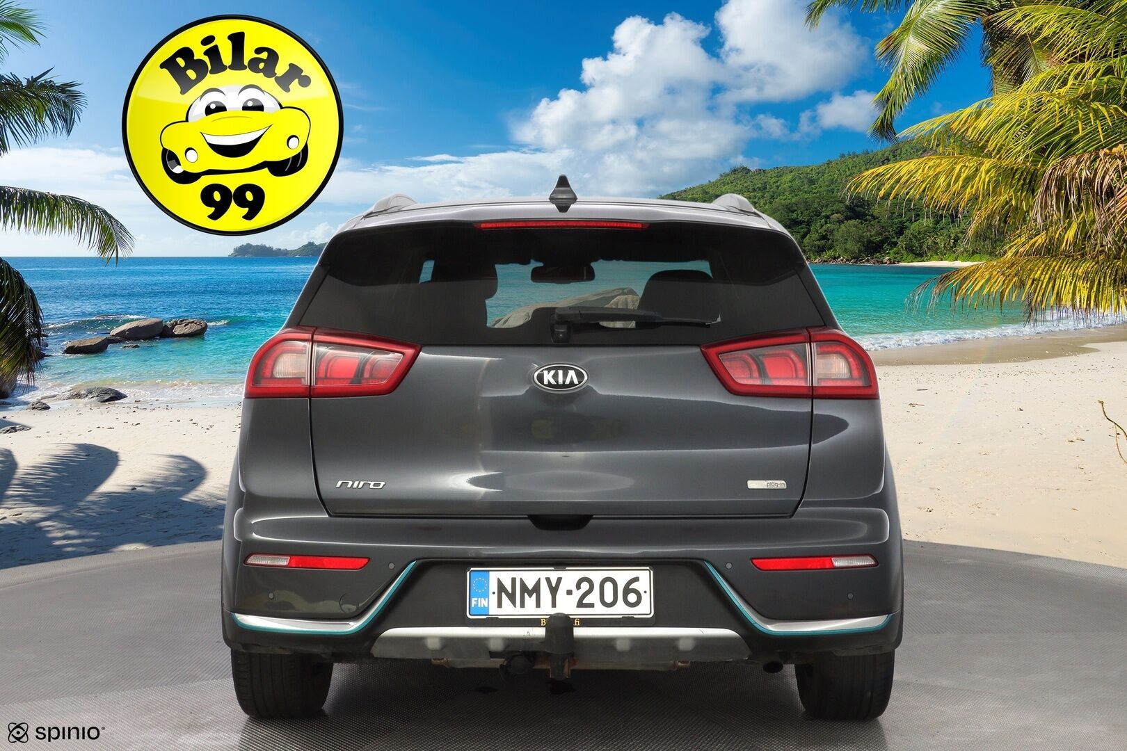 KIA NIRO PLUG-IN 2018 1,6 GDI Business Premium DCT * ACC / Nahat / Kamera / Koukku / Lohko / Keylessgo* - Kahdet renkaat / Viimeisin huolto 8 / 25 / SUPER VARUSTEET!