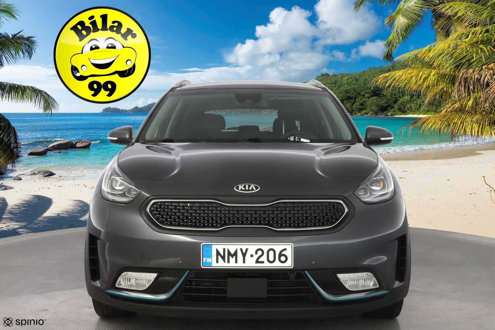 KIA NIRO PLUG-IN 2018 1,6 GDI Business Premium DCT * ACC / Nahat / Kamera / Koukku / Lohko / Keylessgo* - Kahdet renkaat / Viimeisin huolto 8 / 25 / SUPER VARUSTEET!