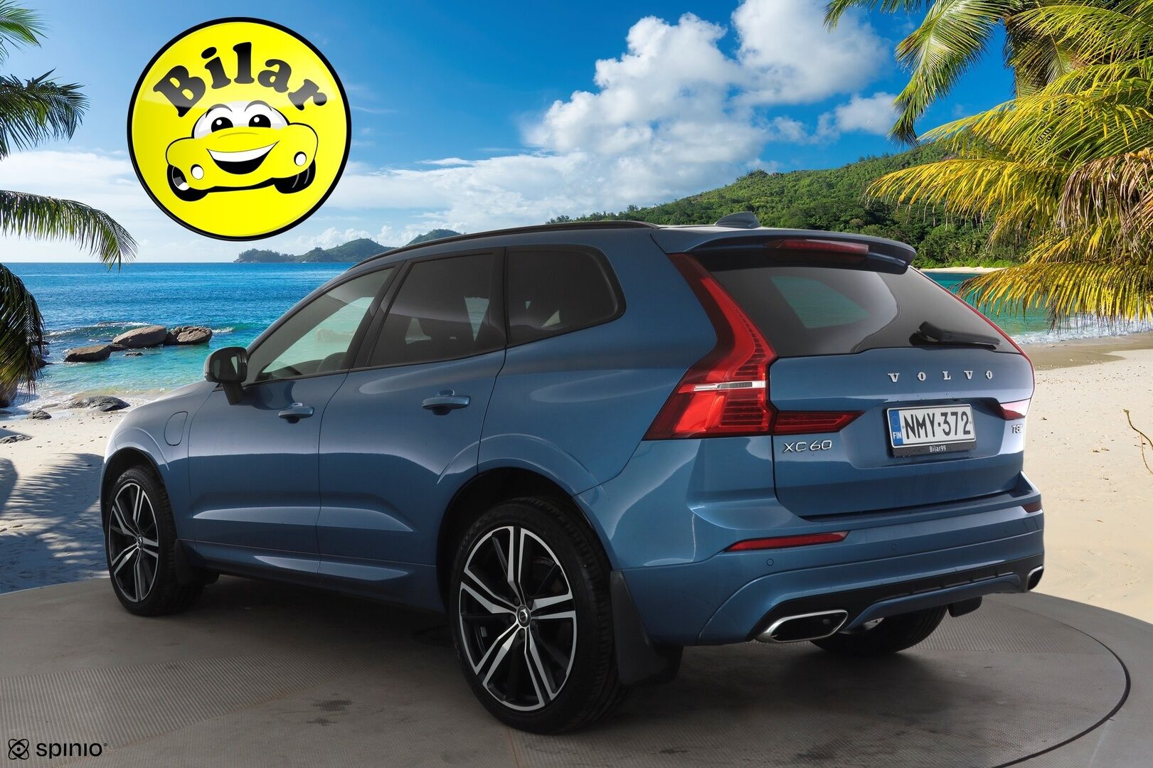 Volvo XC60 2020 T8 TwE AWD R-Design aut - | B&W | ACC | Webasto | Koukku | Panorama | Muistipenkki | Full-LED | P.kamera | Ratinlämmitys | Keyless | Apple&Android | 1.Om suomi-auto | Kahdet Renkaat |