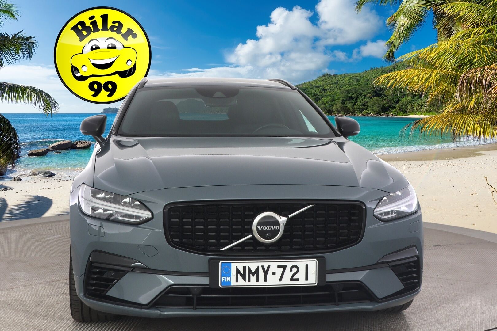 Volvo V90 2021 T6 TwE AWD R-Design aut. Facelift - 3,99 % KORKOTARJOUS TÄHÄN AUTOON - * Harman&Kardon / ACC / VOC / 360° Kamera / Koukku / Full LED / Webasto / Navi *