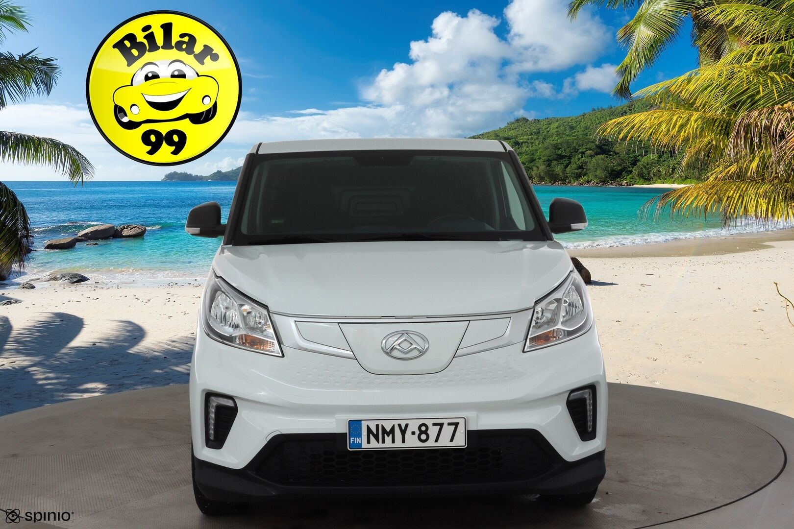 Maxus e-Deliver 3 2022 SWB 4,8m3 122 hv * Koukku / P.Kamera / Vakkari / Aut.Ilmastointi / AppleCarPlay * - Akku kuntotarkastettu / Kahdet renkaat aluvanteilla / 2x Latauskaapelit / 1-Om Suomi-auto / ALV