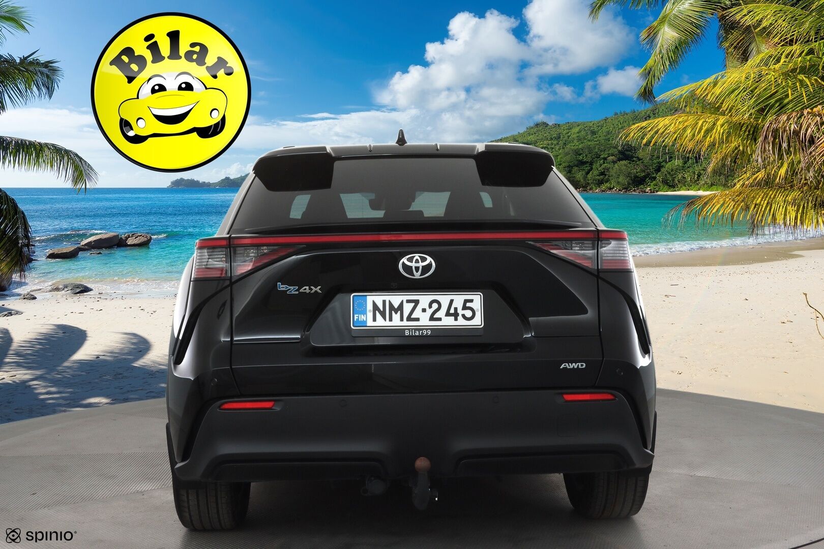 Toyota bZ4X 2023 Style AWD - | ACC | Koukku | LED | JBL | 360-Kamera | Ratinlämmitys | Sähköpenkki | Apple&Android | 1.Om Suomi-auto | Kahdet Renkaat |