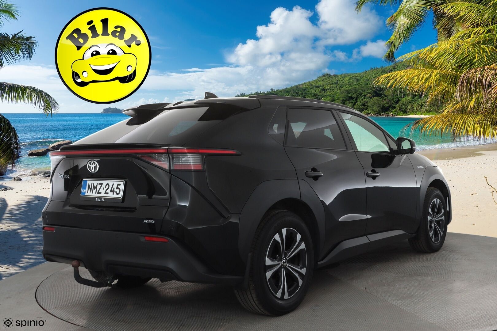 Toyota bZ4X 2023 Style AWD - | ACC | Koukku | LED | JBL | 360-Kamera | Ratinlämmitys | Sähköpenkki | Apple&Android | 1.Om Suomi-auto | Kahdet Renkaat |