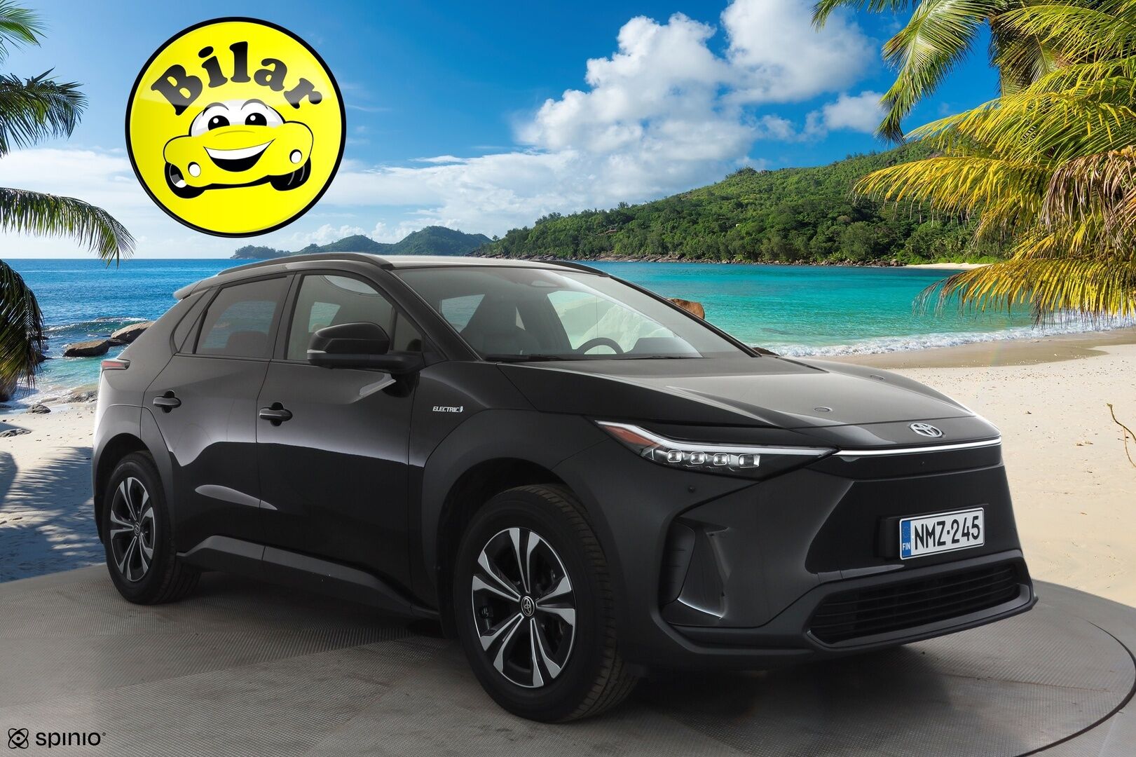 Toyota bZ4X 2023 Style AWD - | ACC | Koukku | LED | JBL | 360-Kamera | Ratinlämmitys | Sähköpenkki | Apple&Android | 1.Om Suomi-auto | Kahdet Renkaat |