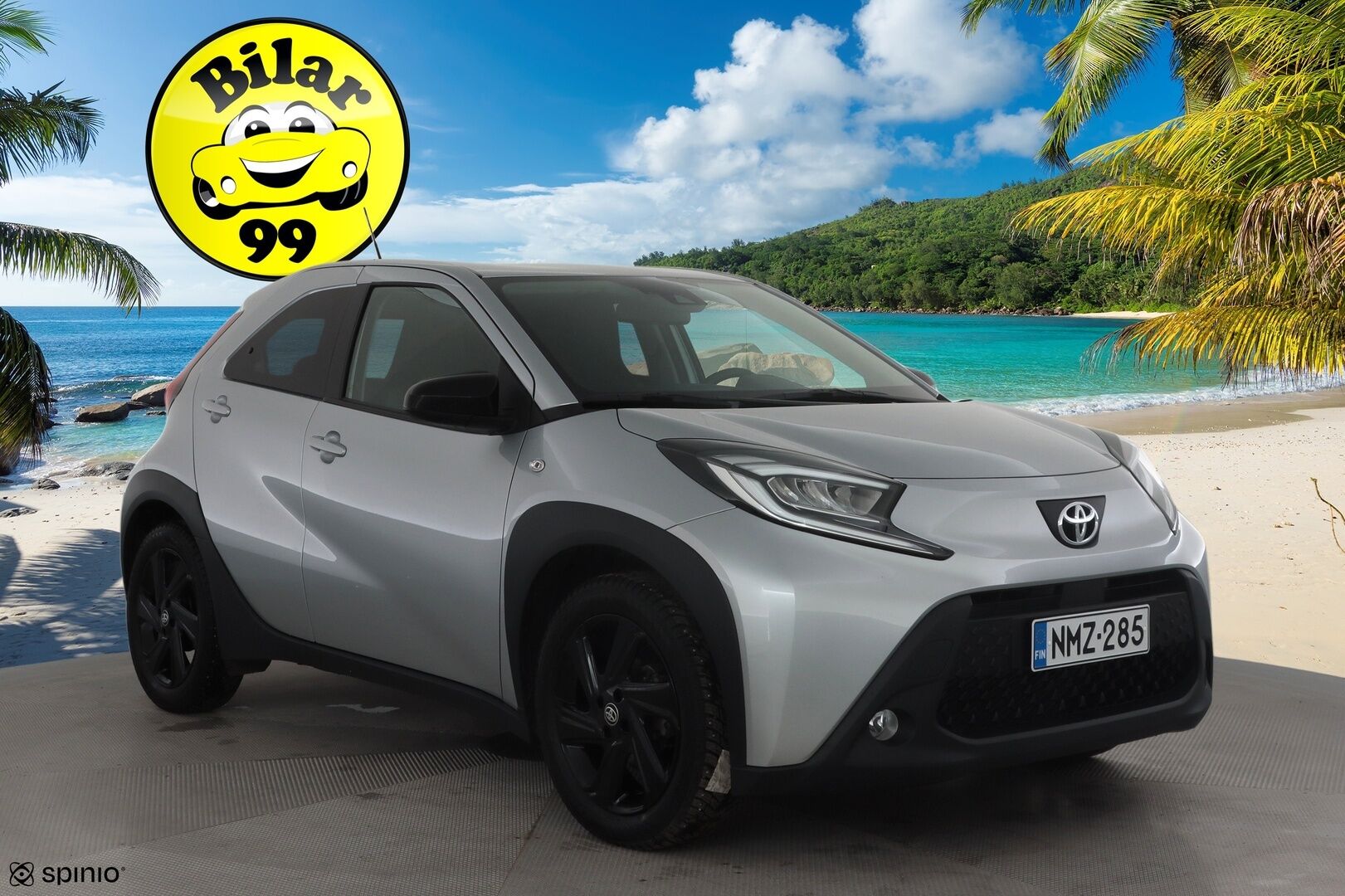 Toyota Aygo X 2023 1,0 VVT-i Play Edition Multidrive S * ACC / LED / P.Kamera / Kaistavahti / Apple&Android * - 1-om Suomi-auto / Kahdet renkaat / Merkkihuollettu!