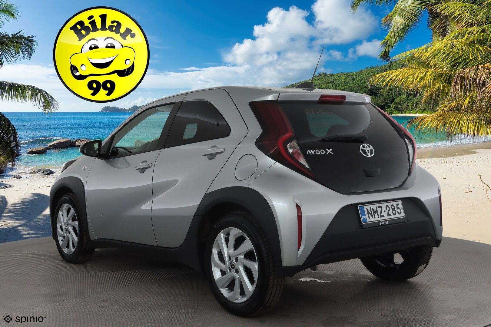 Toyota Aygo X 2023 1,0 VVT-i Play Edition Multidrive S * ACC / LED / P.Kamera / Kaistavahti / Apple&Android * - 1-om Suomi-auto / Kahdet renkaat / Merkkihuollettu!