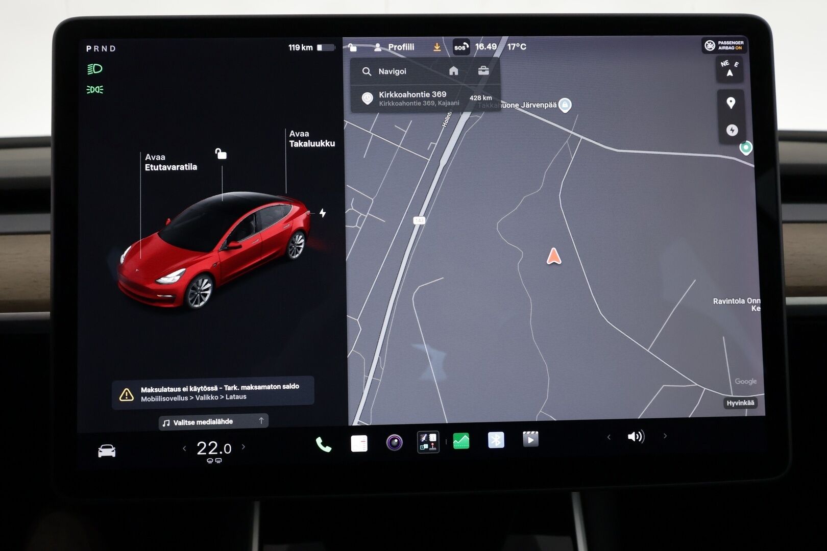 TESLA MODEL 3 2021 Standard Range Plus - | Lasikatto | ACC | Matrix-LED | P.kamera | Muistipenkki | Premium Speakers | Navi | Kaistavahti | Keyless | 2x Latauskaapelit | Kahdet renkaat |