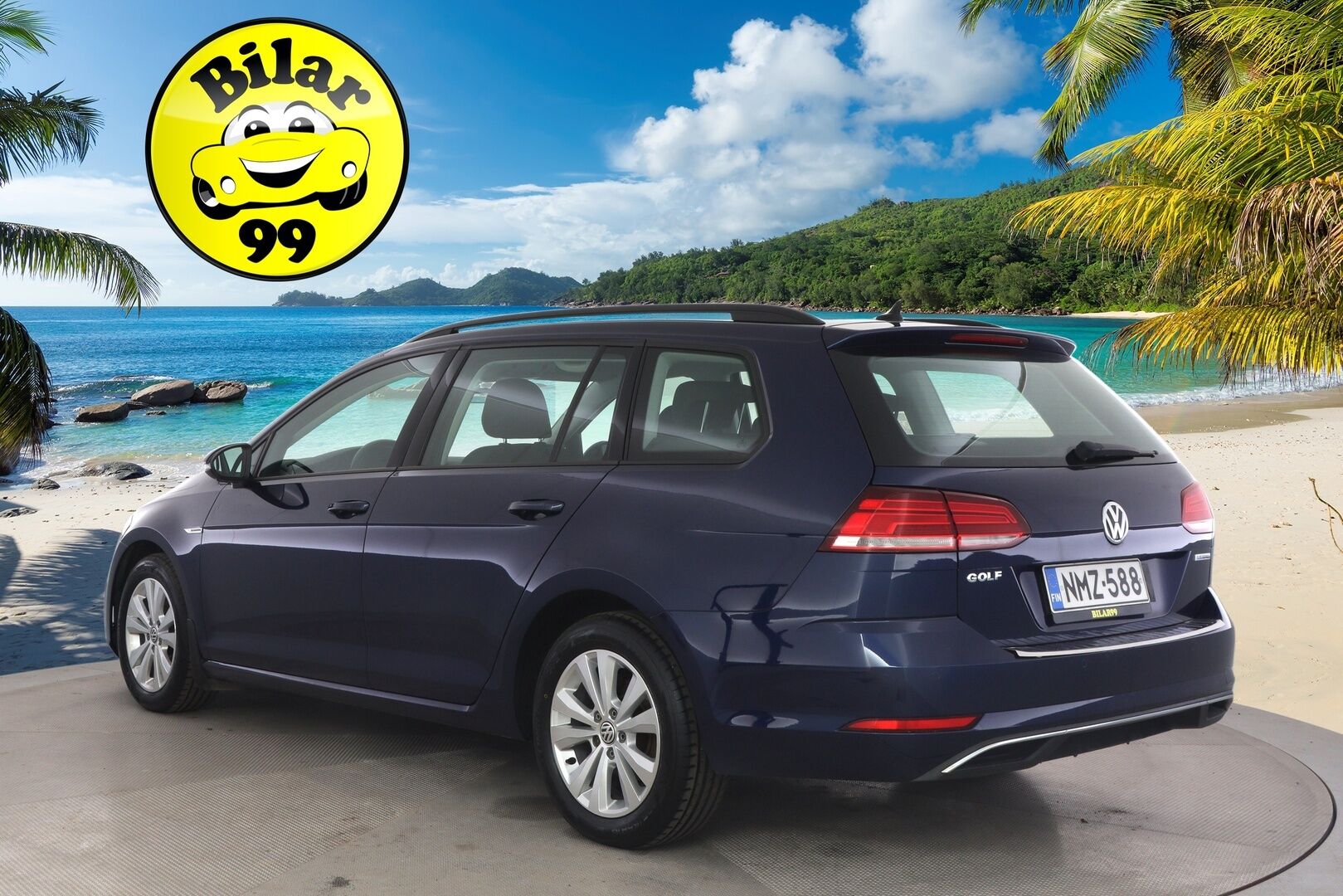 Volkswagen Golf 2019 Variant Comfortline 1,5 TGI 96 kW (130 hv) BLUEMOTION DSG-automaatti - ** Webasto / Koukku / Keyless / Kamera / APP-Connect **