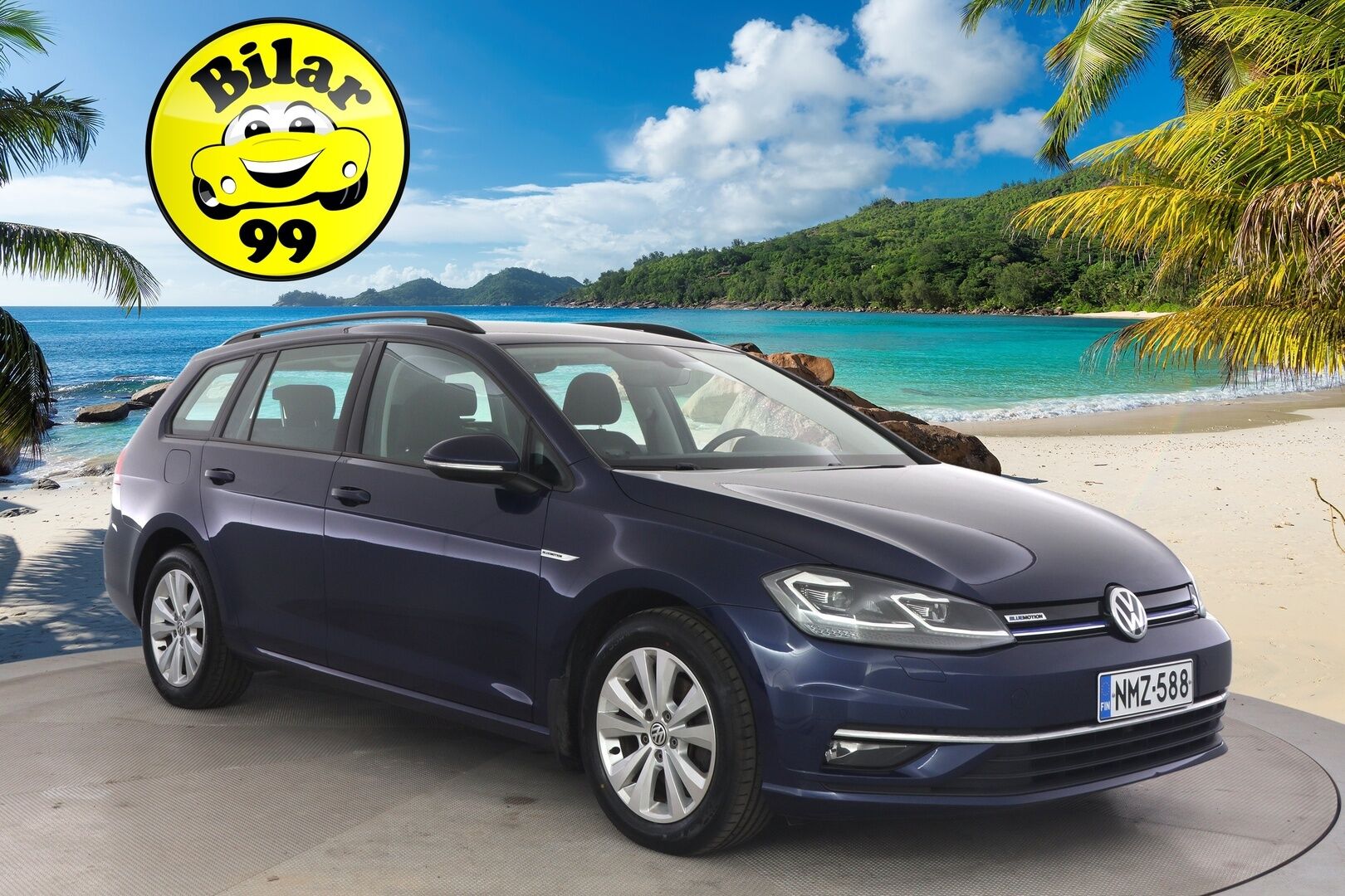 Volkswagen Golf 2019 Variant Comfortline 1,5 TGI 96 kW (130 hv) BLUEMOTION DSG-automaatti - ** Webasto / Koukku / Keyless / Kamera / APP-Connect **