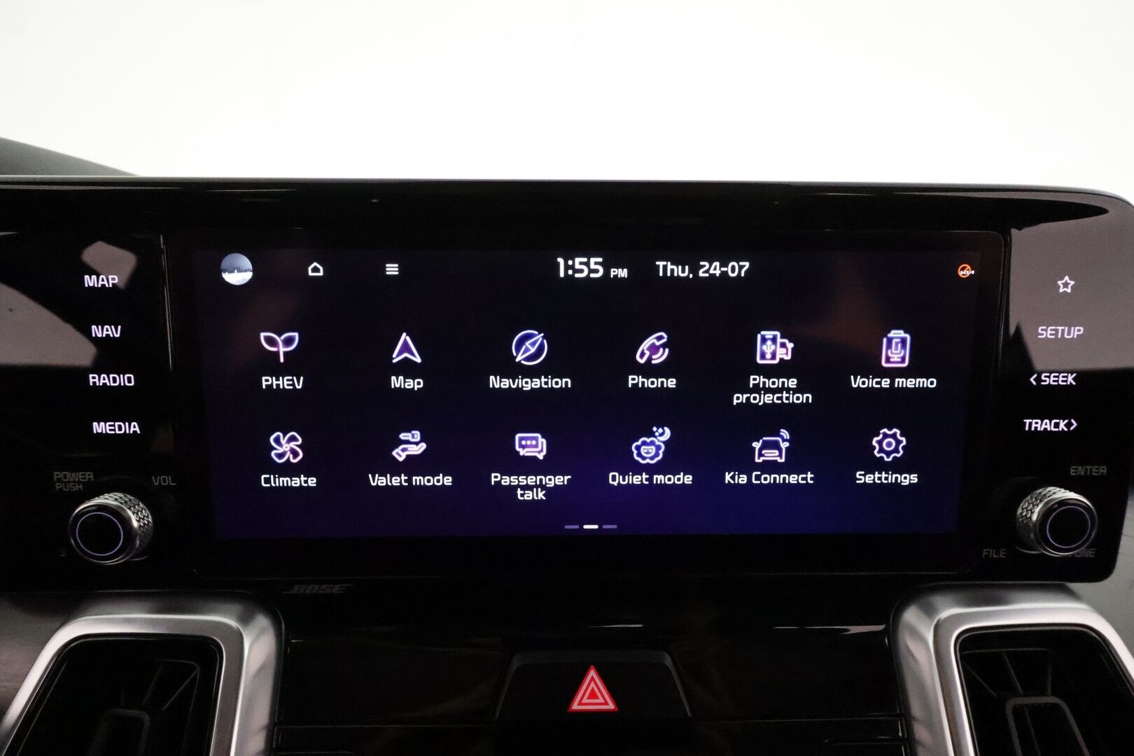 Kia Sorento 2021 1,6 T-GDI Plug-in Hybrid AWD Premium 7-Paik **Adapt.vakkari / Bose / LED / P.kamera / Nahkaverhoilu / Navi / Keyless** - 3,99 % KORKOTARJOUS TÄHÄN AUTOON - Kahdet Renkaat