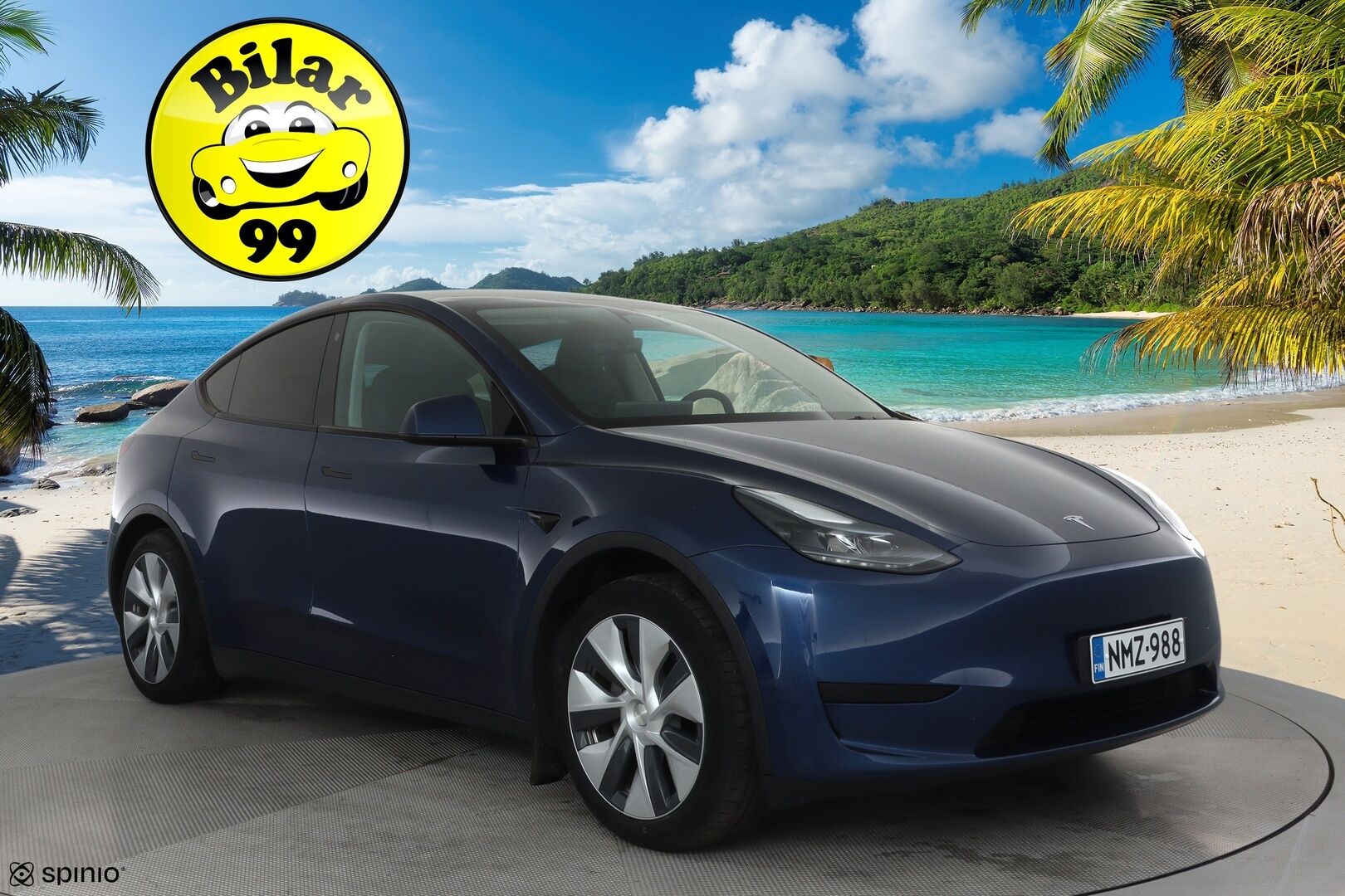 Tesla Model Y 2023 RWD **Lasikatto / ILP / Koukku / ACC / Matrix-LED / P.Kamera / Muistipenkki / Premium Audio / Navi** - 3,99 % KORKOTARJOUS TÄHÄN AUTOON 14.9. ASTI! - 1-om Suomi-auto / 2x Latauskaapelit / Kahdet Renkaat