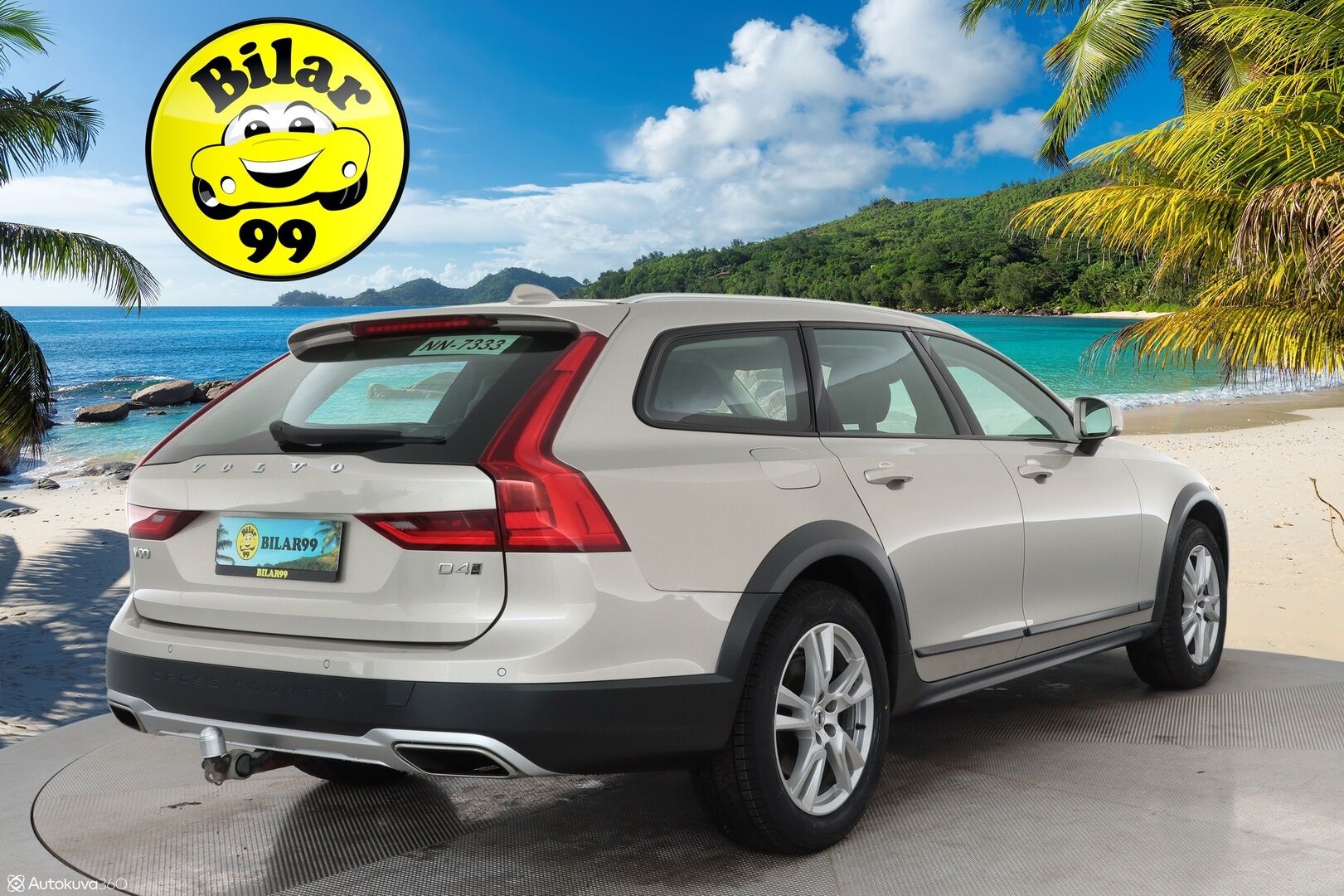 Volvo V90 CROSS COUNTRY 2018 D4 AWD Business*HUD / Koukku / Webasto  / Adapt.vakkari / Full LED / Keyless* - / Merkkihuollettu / Jakopää vaihdettu 143tkm kohdalla /
