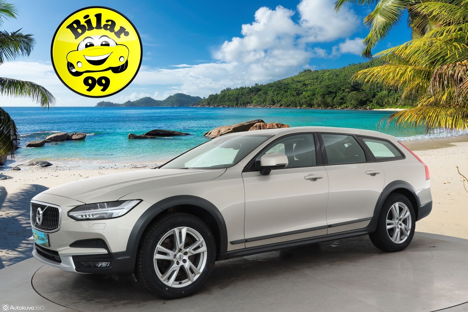 Volvo V90 CROSS COUNTRY 2018 D4 AWD Business*HUD / Koukku / Webasto  / Adapt.vakkari / Full LED / Keyless* - / Merkkihuollettu / Jakopää vaihdettu 143tkm kohdalla /