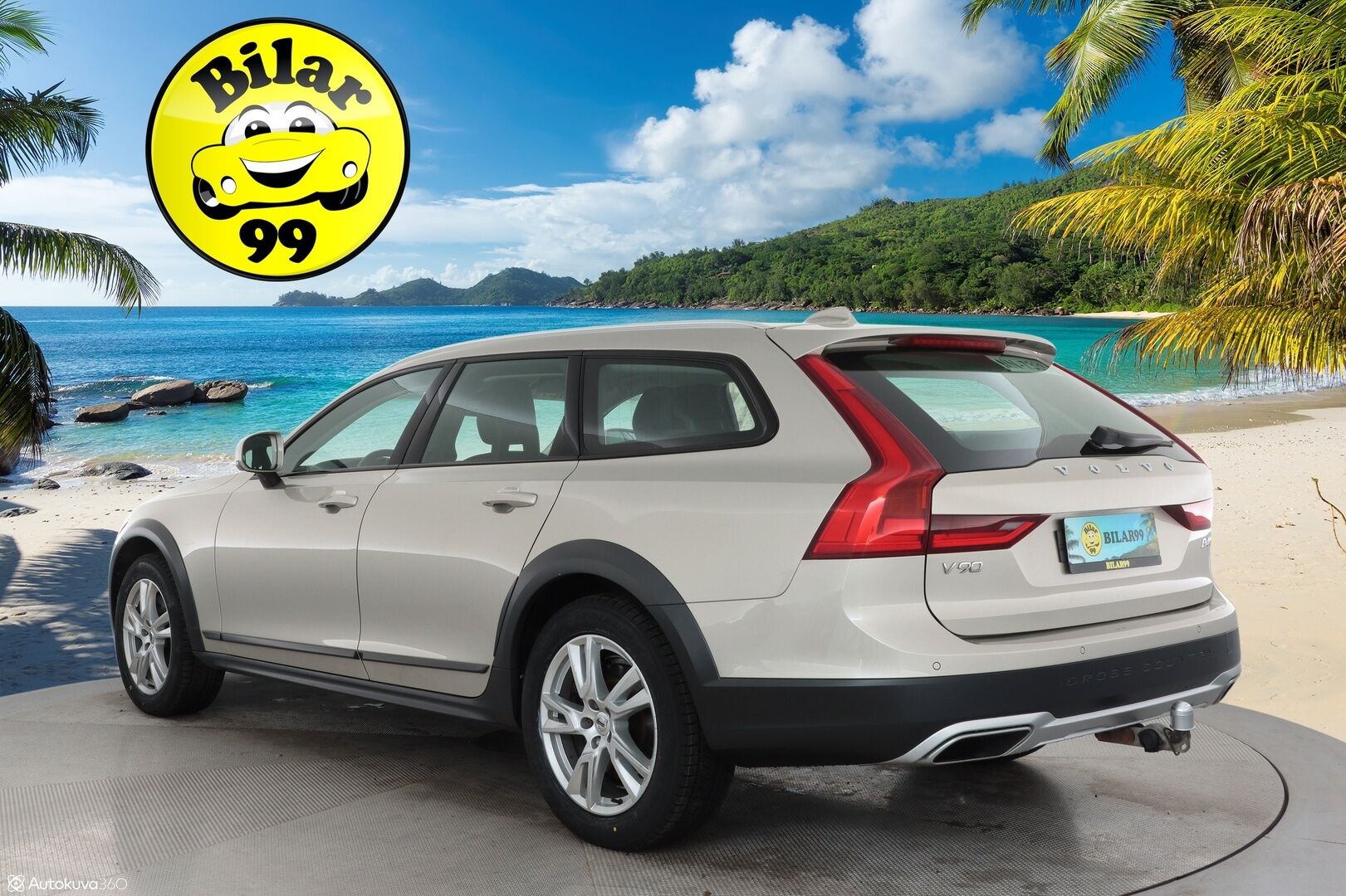 Volvo V90 CROSS COUNTRY 2018 D4 AWD Business*HUD / Koukku / Webasto  / Adapt.vakkari / Full LED / Keyless* - / Merkkihuollettu / Jakopää vaihdettu 143tkm kohdalla /