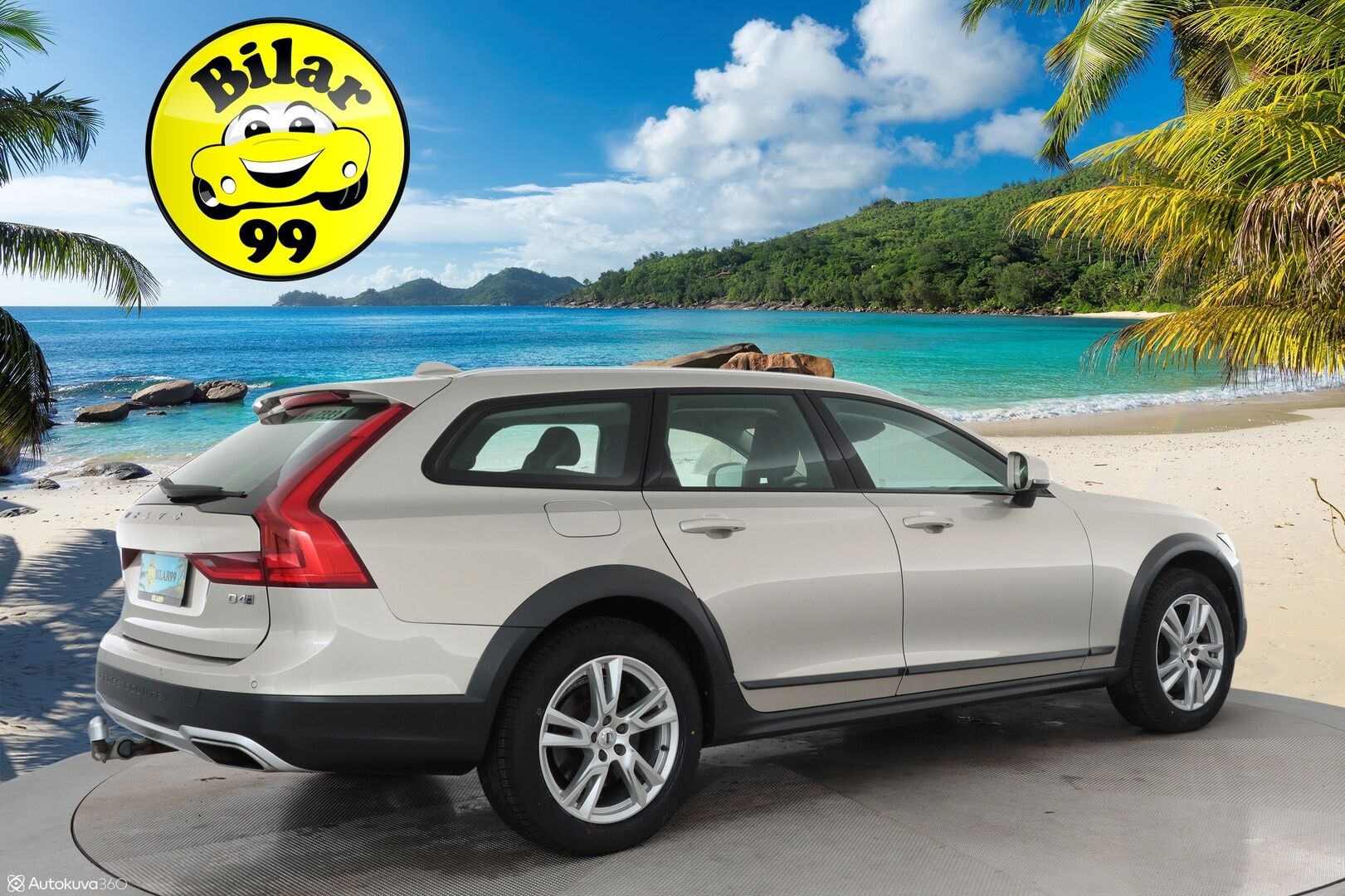 Volvo V90 CROSS COUNTRY 2018 D4 AWD Business*HUD / Koukku / Webasto  / Adapt.vakkari / Full LED / Keyless* - / Merkkihuollettu / Jakopää vaihdettu 143tkm kohdalla /