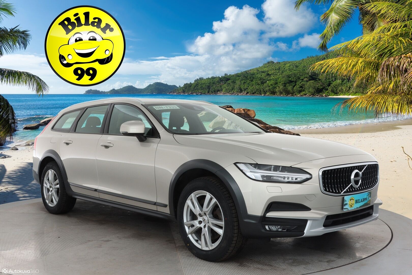 Volvo V90 CROSS COUNTRY 2018 D4 AWD Business*HUD / Koukku / Webasto  / Adapt.vakkari / Full LED / Keyless* - / Merkkihuollettu / Jakopää vaihdettu 143tkm kohdalla /