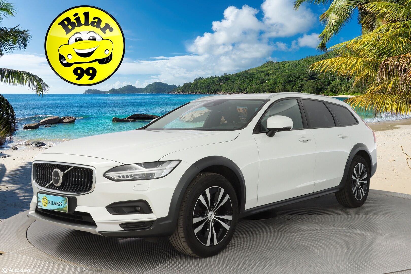 Volvo V90 CROSS COUNTRY 2021 D4 AWD Advanced Aut - 3,99 % KORKOTARJOUS TÄHÄN AUTOON - Adapt.Vakkari / Muistipenkki / Kamera / Koukku / P-Lämmitin / Puolinahat / 2x Alut 
