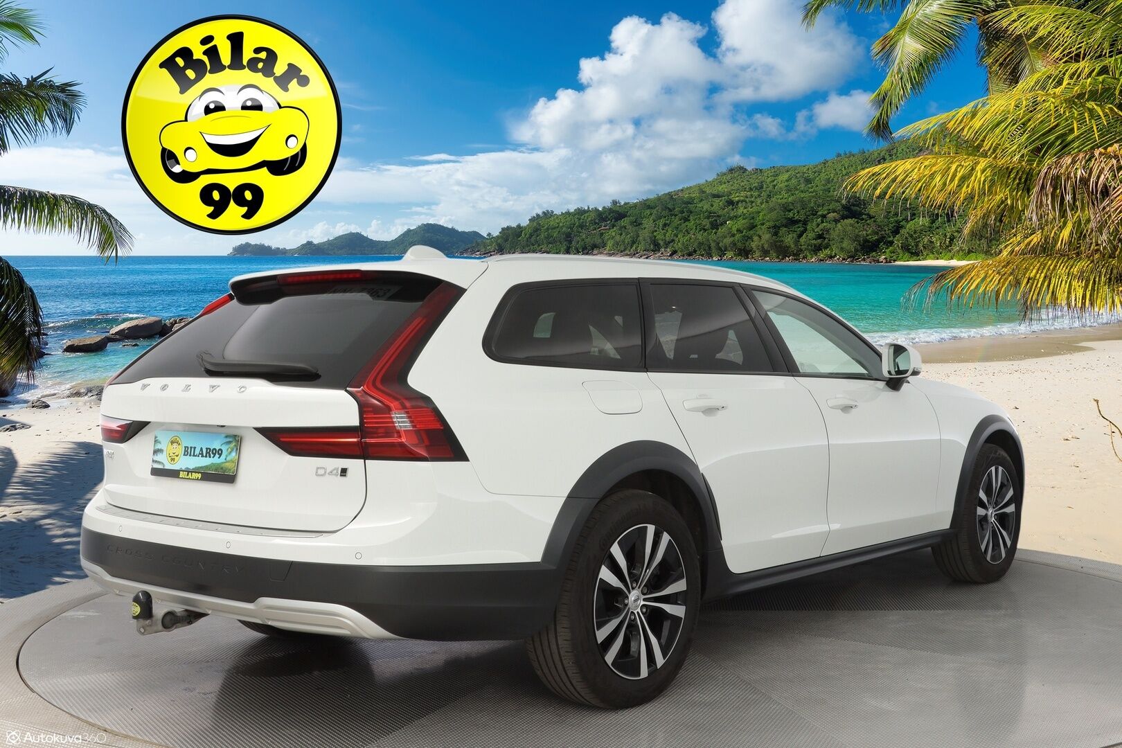 Volvo V90 CROSS COUNTRY 2021 D4 AWD Advanced Aut - 3,99 % KORKOTARJOUS TÄHÄN AUTOON - Adapt.Vakkari / Muistipenkki / Kamera / Koukku / P-Lämmitin / Puolinahat / 2x Alut 