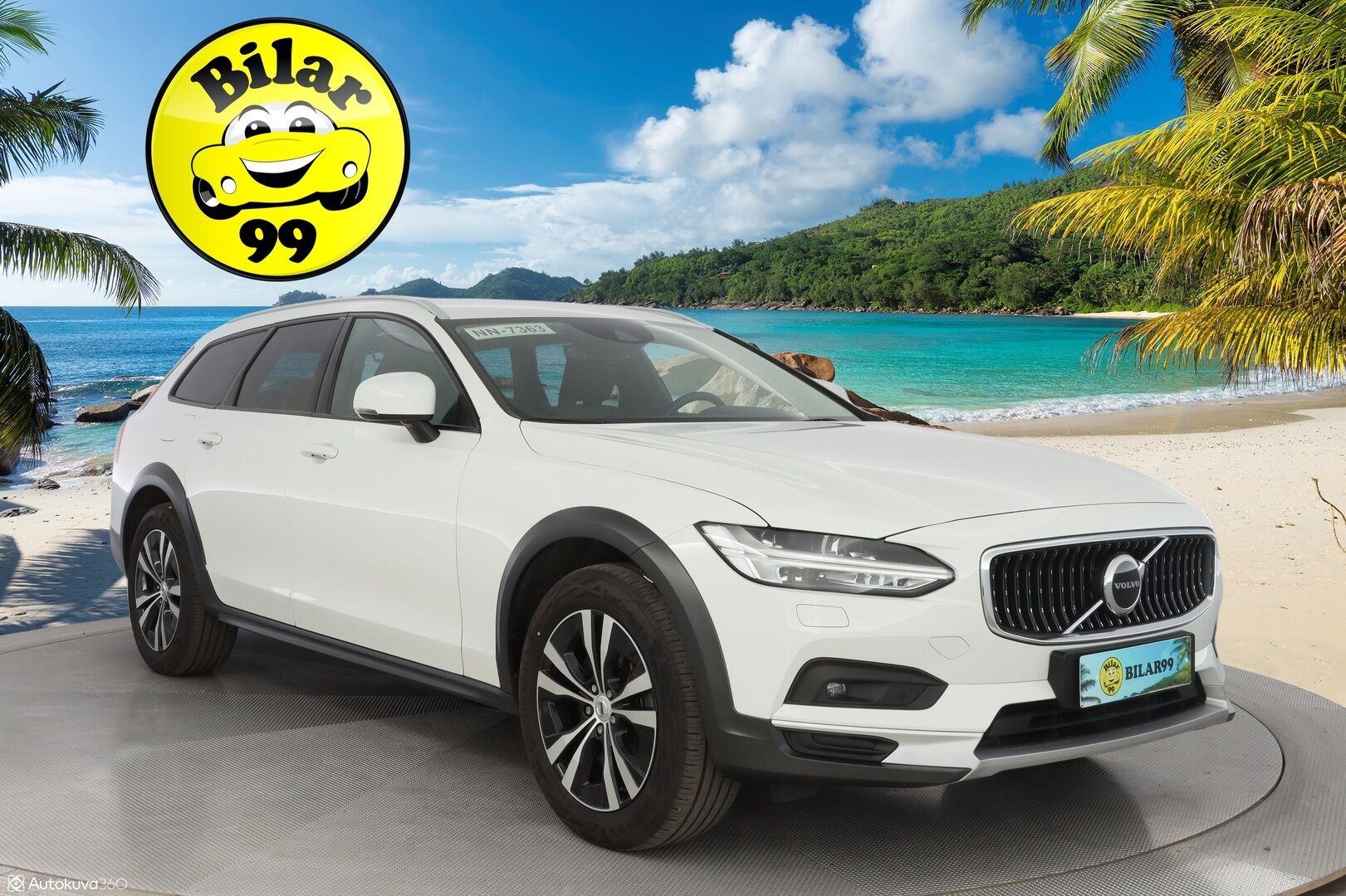 Volvo V90 CROSS COUNTRY 2021 D4 AWD Advanced Aut - 3,99 % KORKOTARJOUS TÄHÄN AUTOON - Adapt.Vakkari / Muistipenkki / Kamera / Koukku / P-Lämmitin / Puolinahat / 2x Alut 