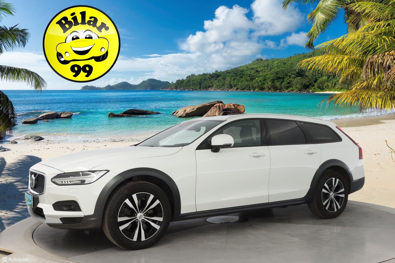 Volvo V90 CROSS COUNTRY 2021 D4 AWD Advanced Aut - 3,99 % KORKOTARJOUS TÄHÄN AUTOON - Adapt.Vakkari / Muistipenkki / Kamera / Koukku / P-Lämmitin / Puolinahat / 2x Alut 