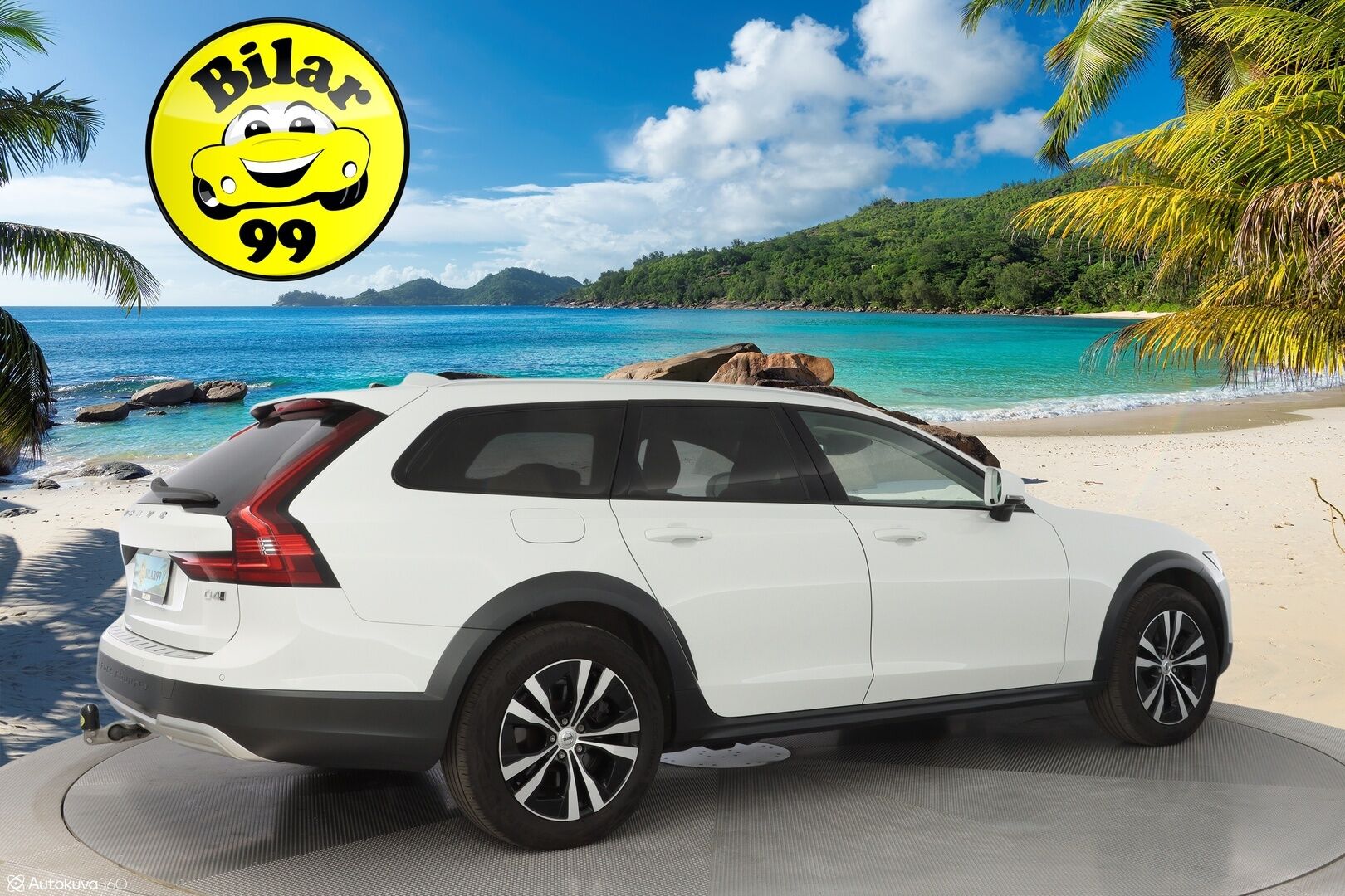 Volvo V90 CROSS COUNTRY 2021 D4 AWD Advanced Aut - 3,99 % KORKOTARJOUS TÄHÄN AUTOON - Adapt.Vakkari / Muistipenkki / Kamera / Koukku / P-Lämmitin / Puolinahat / 2x Alut 