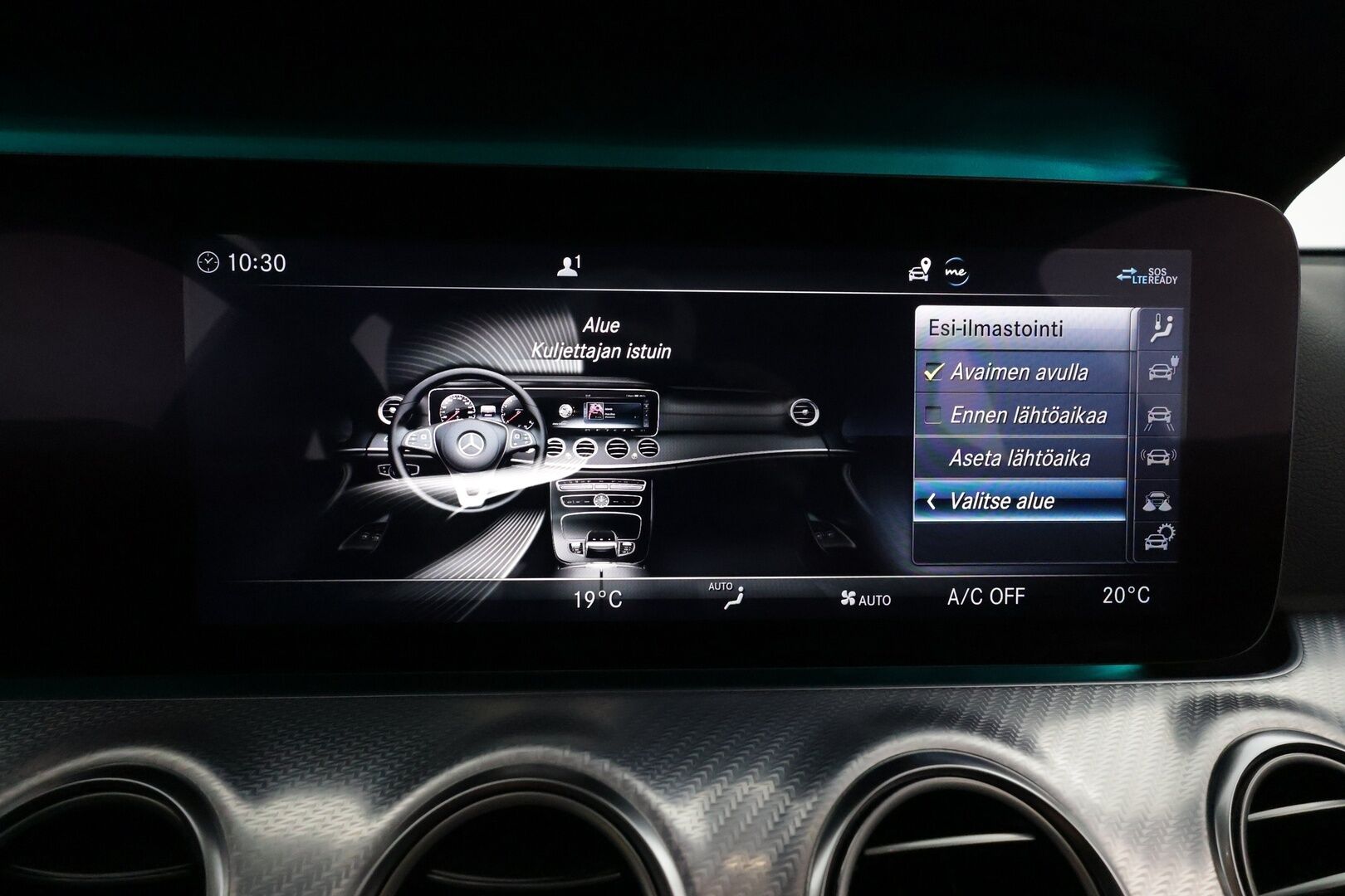 Mercedes-Benz E 2019 300 de T Avantgarde EQ Power **Burmester / Distronic+ / Widescreen / Koukku / P.kamera / Sporttipenkit** - Kahdet renkaat