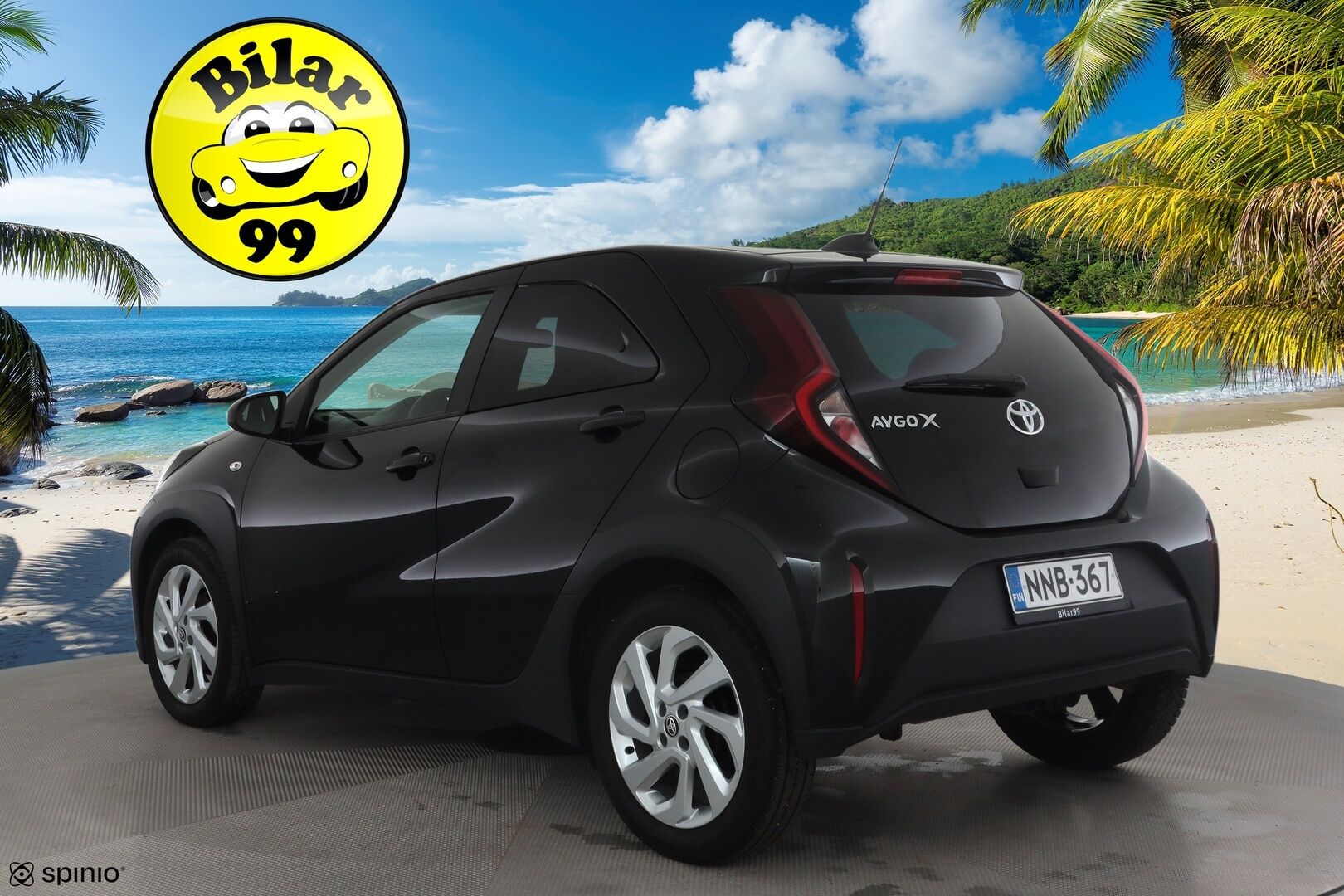 Toyota Aygo X 2023 1,0 VVT-i Play Edition Multidrive S *1.Om Suomi-auto / ACC / P.kamera / LED / Kaistavahti / Apple&Android* - *Kahdet renkaat aluvanteilla / Merkkihuollettu* - HULLUT VÄLIPÄIVÄT KORKOTARJOUS 2,49%