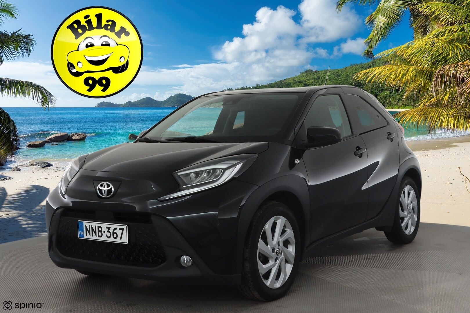 Toyota Aygo X 2023 1,0 VVT-i Play Edition Multidrive S *1.Om Suomi-auto / ACC / P.kamera / LED / Kaistavahti / Apple&Android* - *Kahdet renkaat aluvanteilla / Merkkihuollettu* - HULLUT VÄLIPÄIVÄT KORKOTARJOUS 2,49%