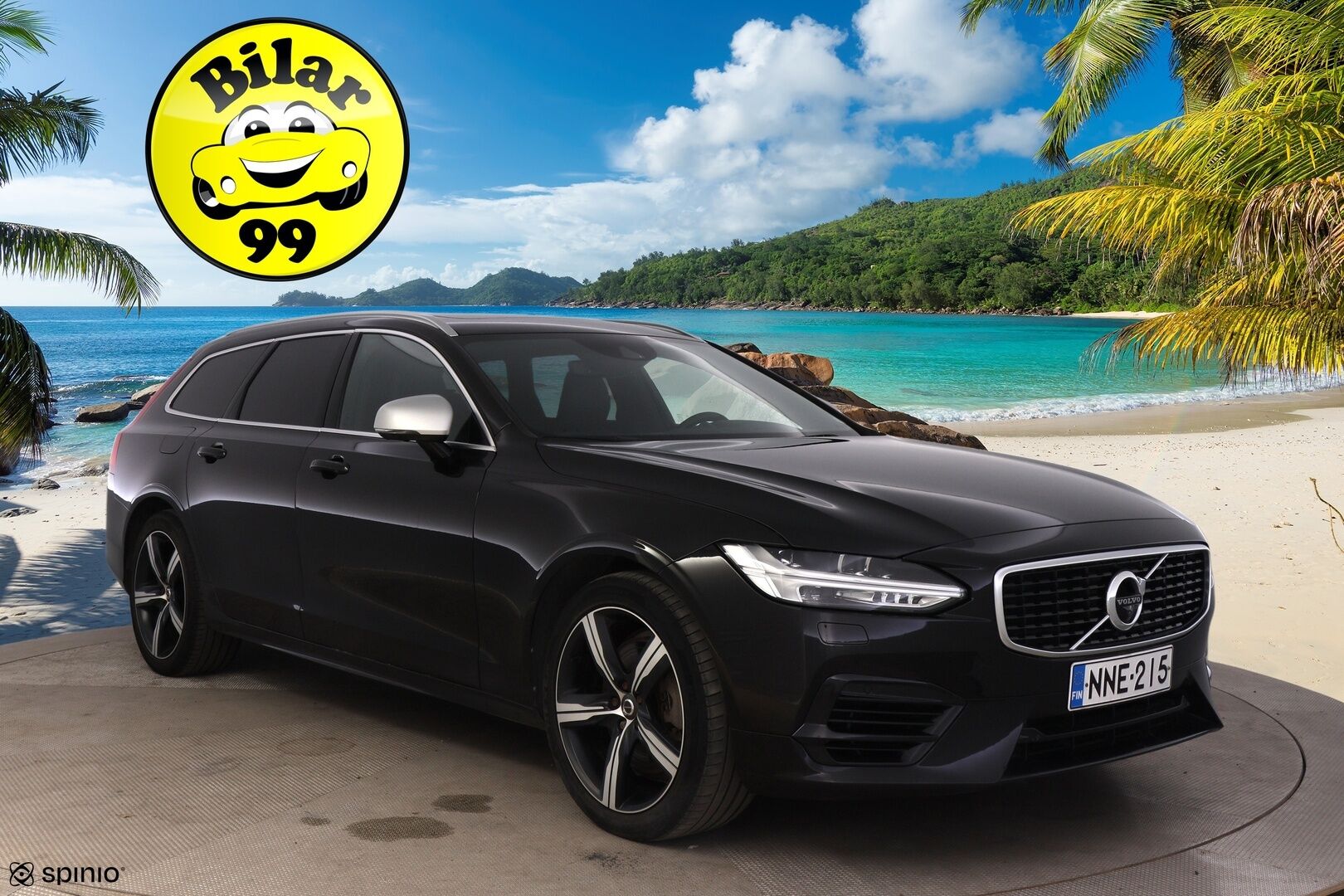 Volvo V90 2019 T8 AWD R-Design aut **Bowers & Wilkins / Muistipenkit / Adapti vakkari / 360-kamera / S.koukku**
