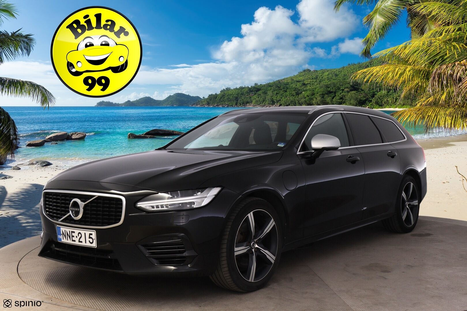 Volvo V90 2019 T8 AWD R-Design aut **Bowers & Wilkins / Muistipenkit / Adapti vakkari / 360-kamera / S.koukku**